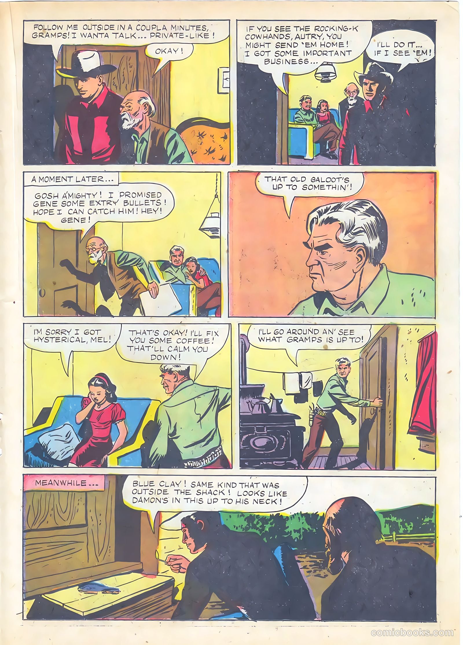 Gene Autry Comics #8 — page 25 of 52