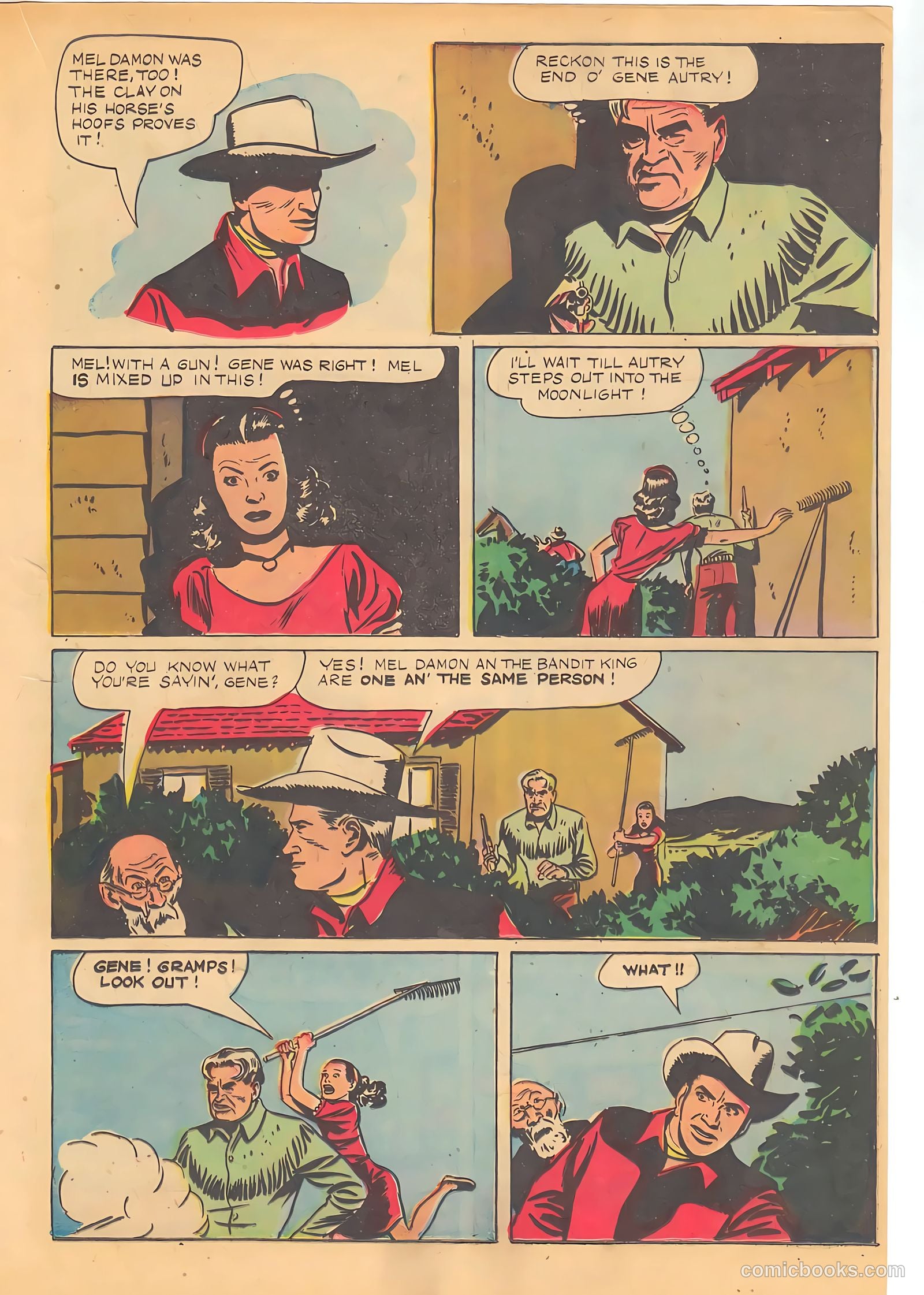 Gene Autry Comics #8 — page 27 of 52