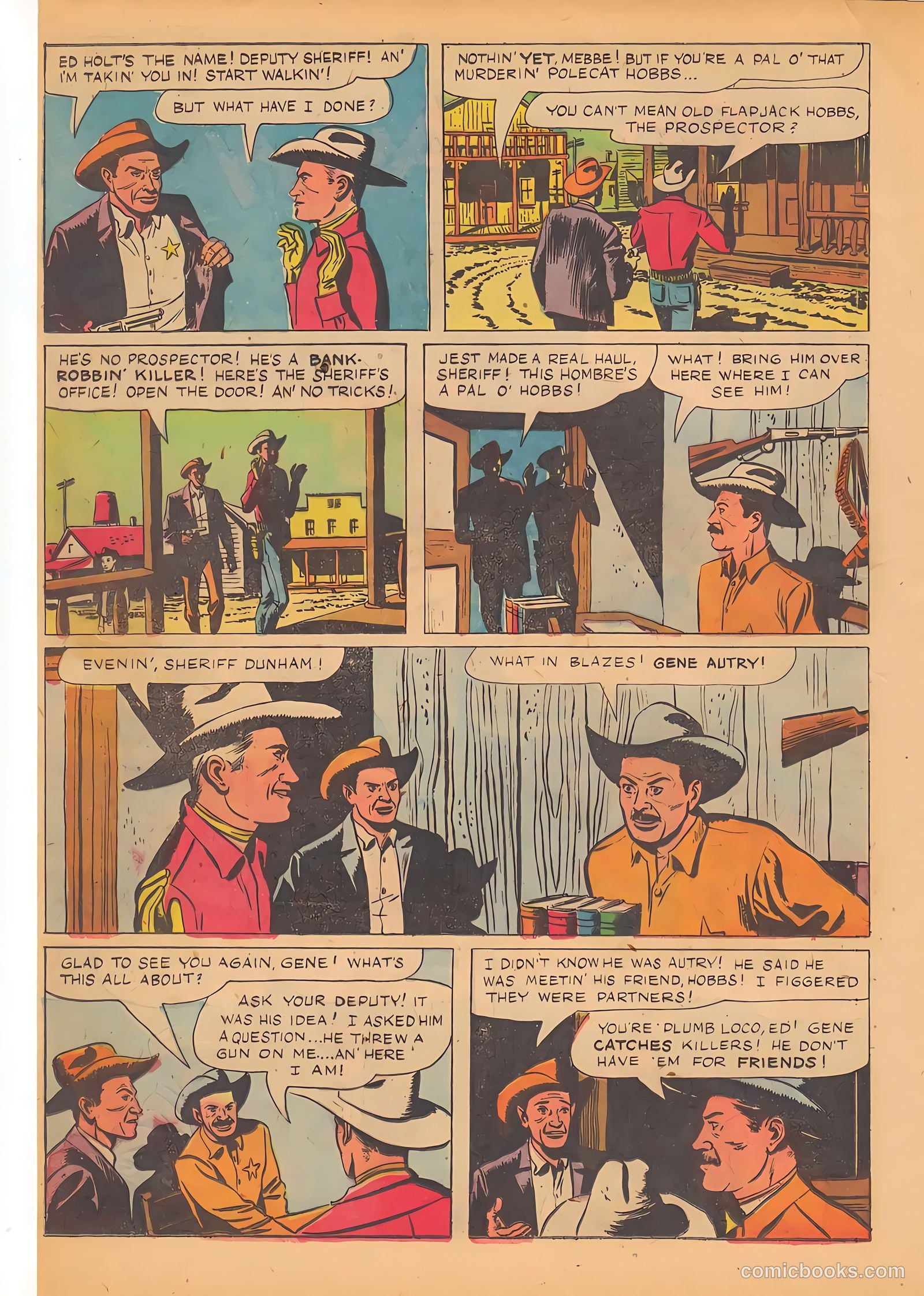 Gene Autry Comics #8 — page 30 of 52