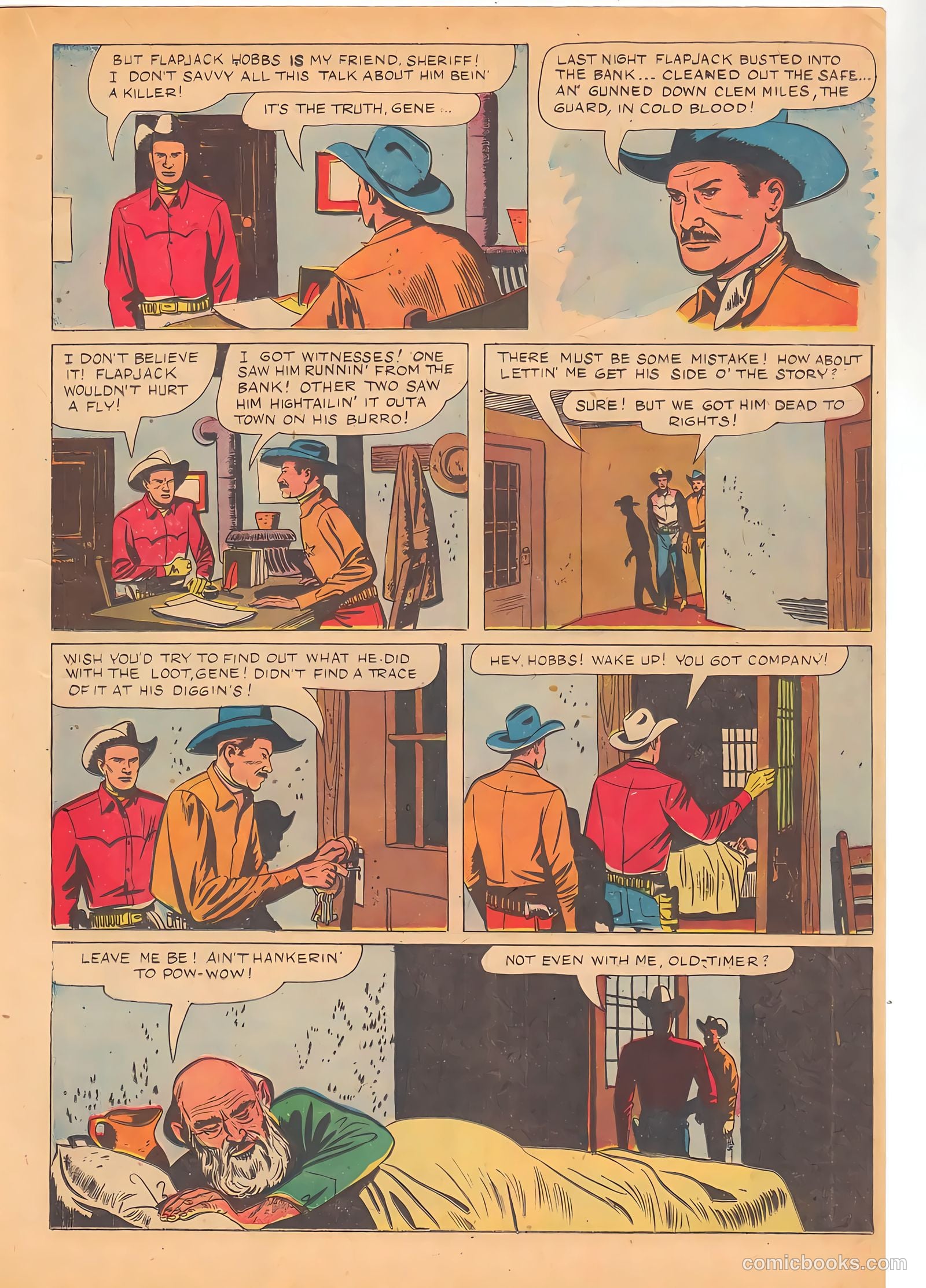 Gene Autry Comics #8 — page 31 of 52