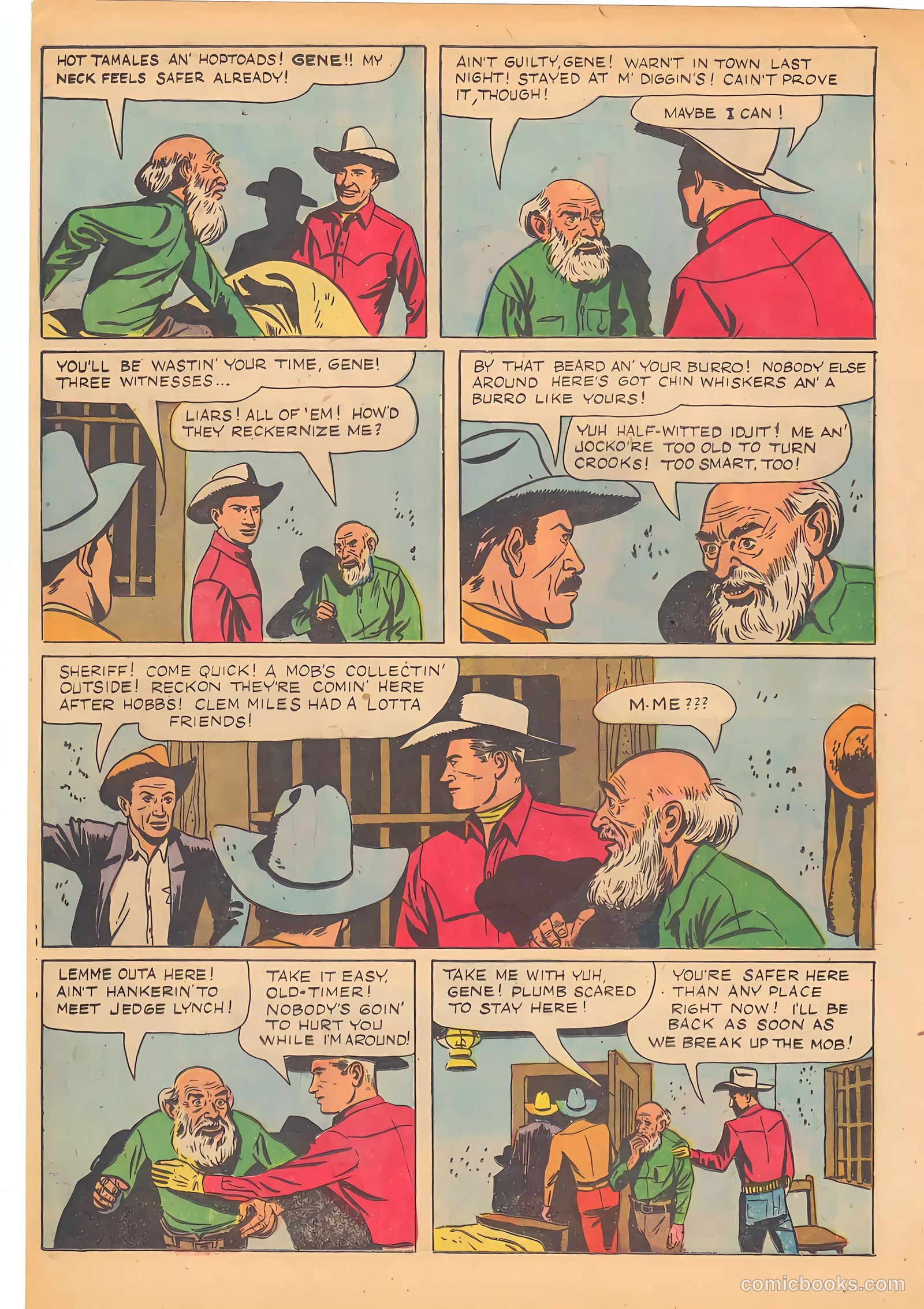 Gene Autry Comics #8 — page 32 of 52