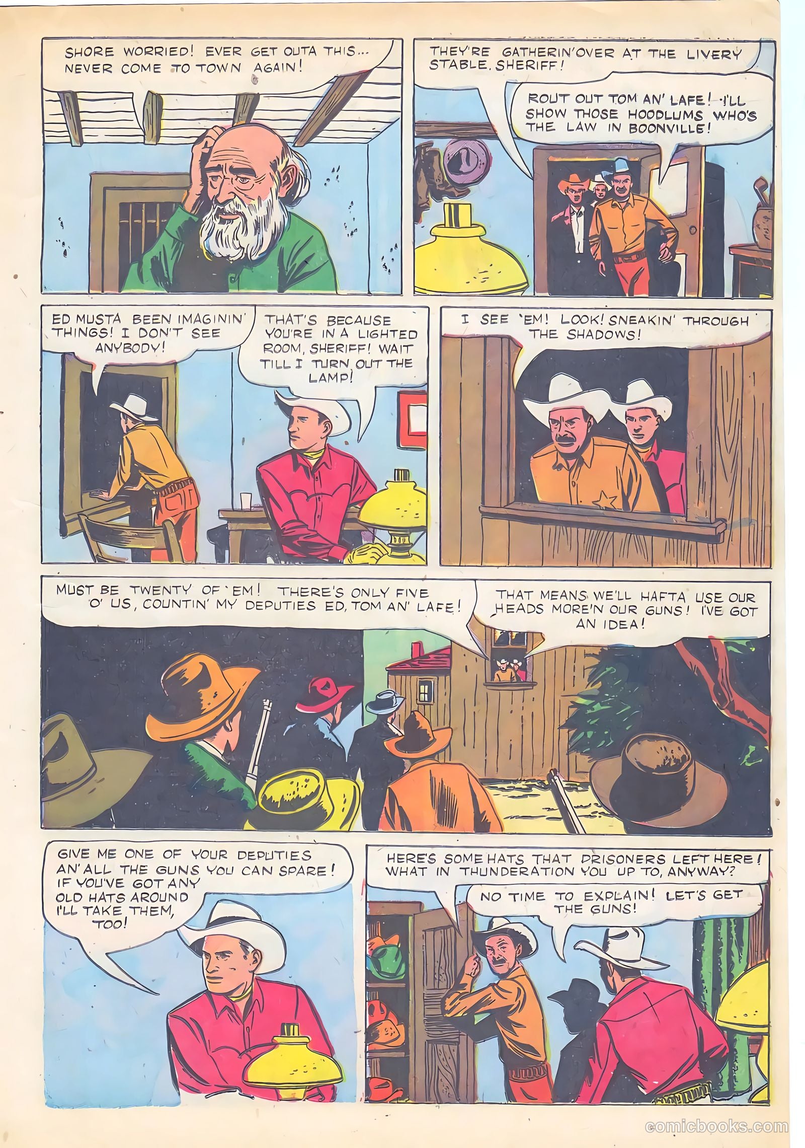 Gene Autry Comics #8 — page 33 of 52