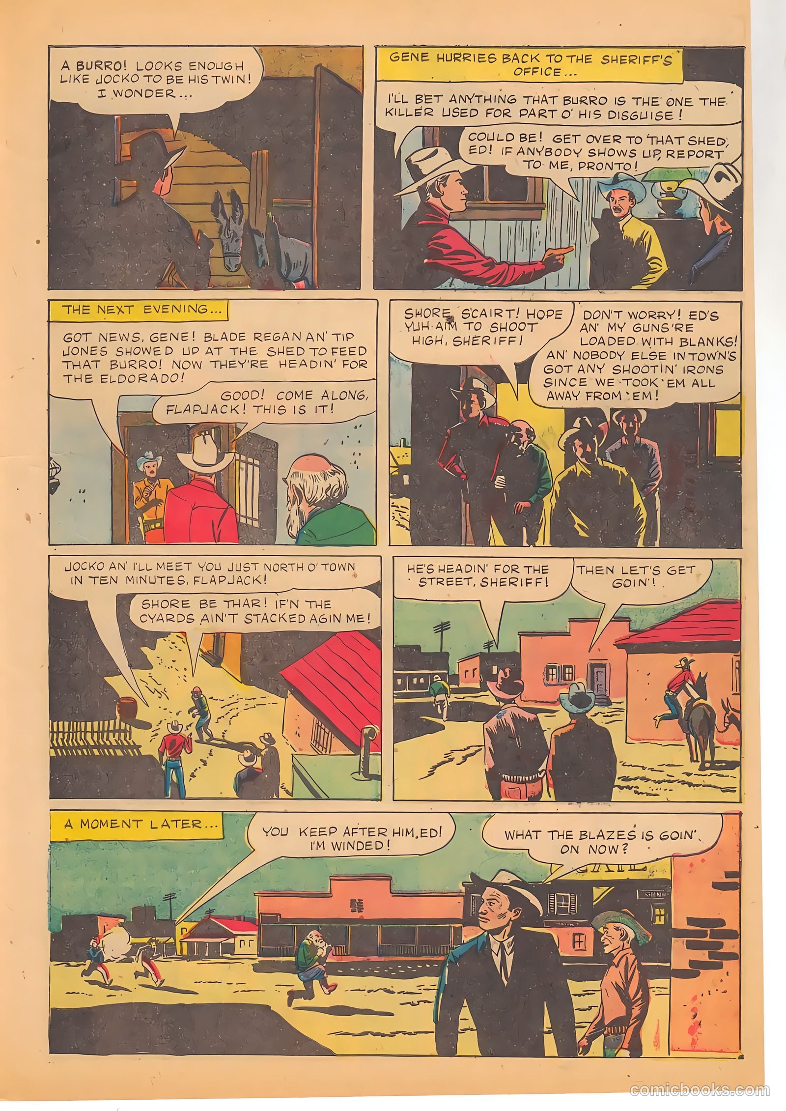 Gene Autry Comics #8 — page 39 of 52