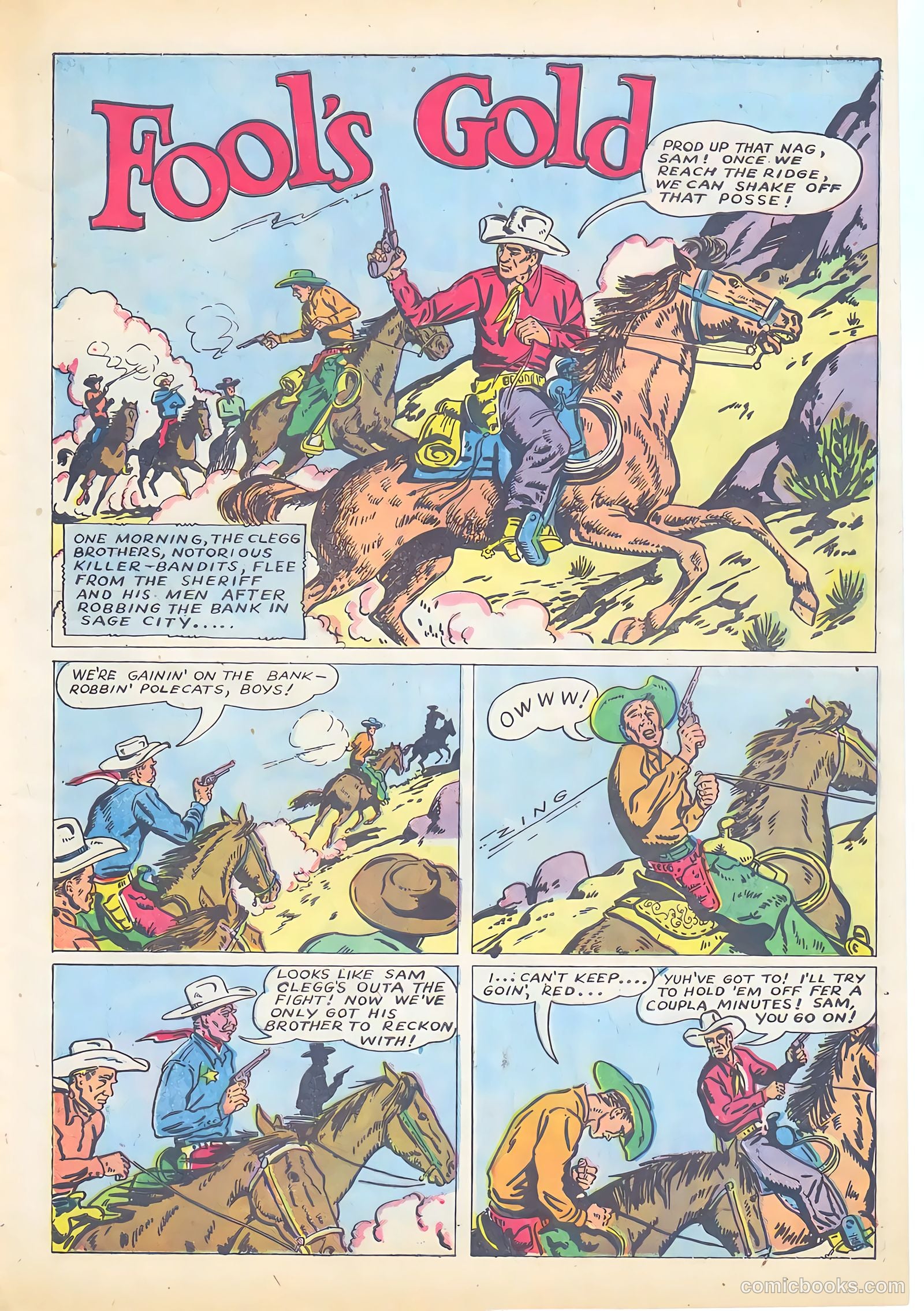 Gene Autry Comics #8 — page 45 of 52