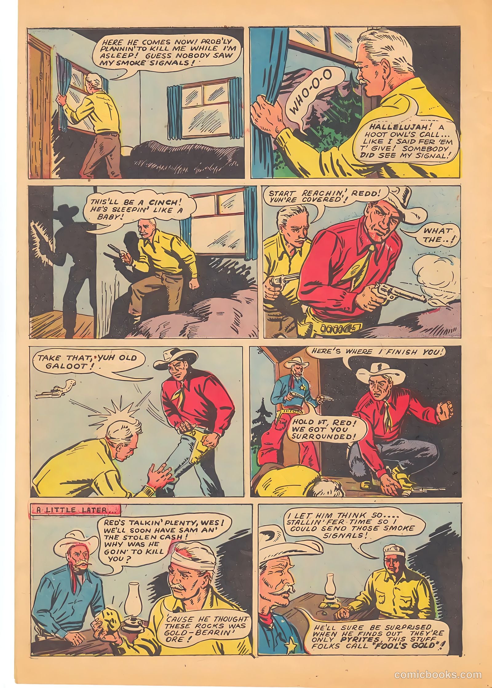Gene Autry Comics #8 — page 50 of 52