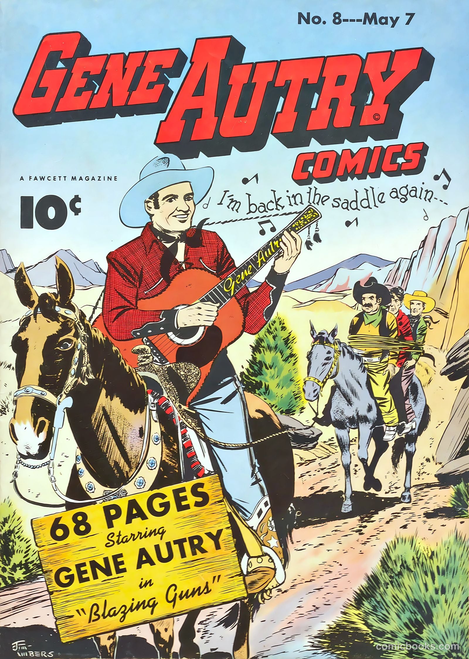 Gene Autry Comics #8 — page 1 of 68