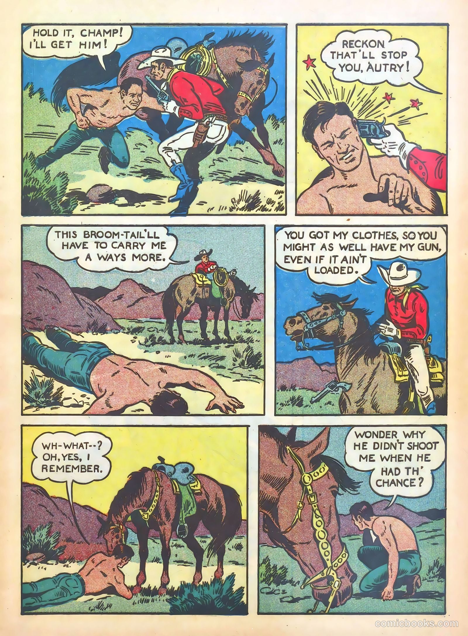 Gene Autry Comics #8 — page 7 of 68
