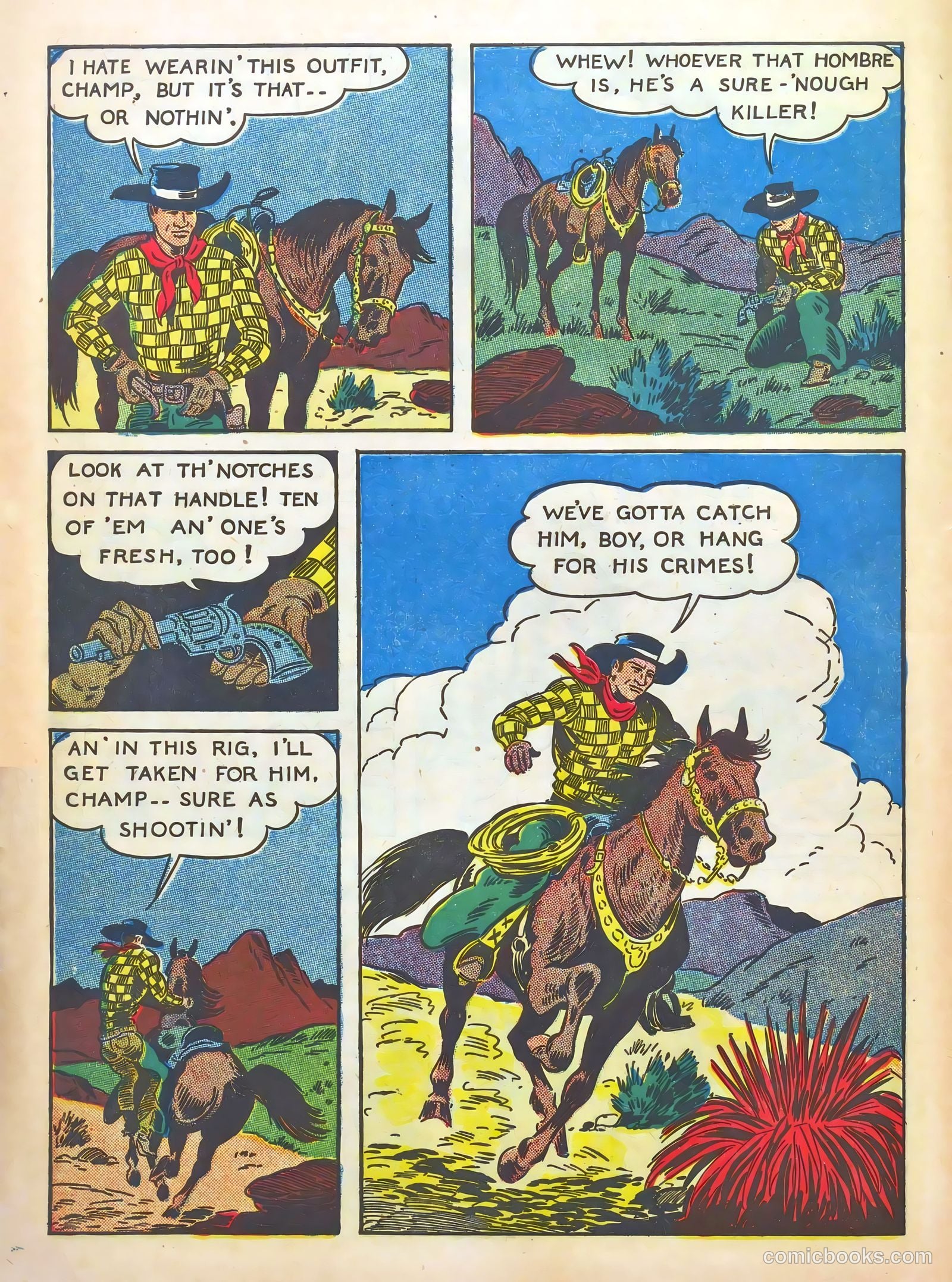 Gene Autry Comics #8 — page 8 of 68