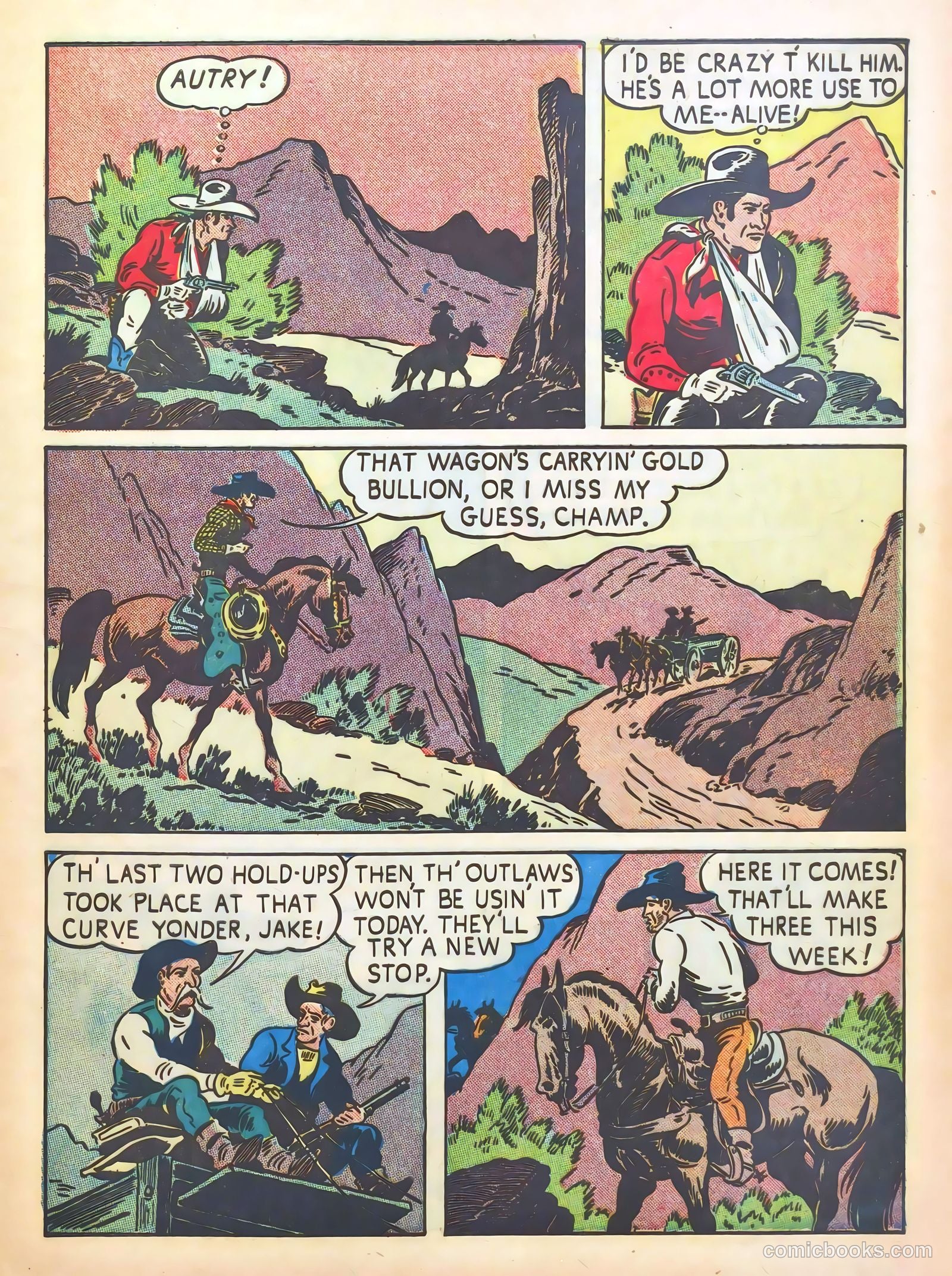 Gene Autry Comics #8 — page 15 of 68
