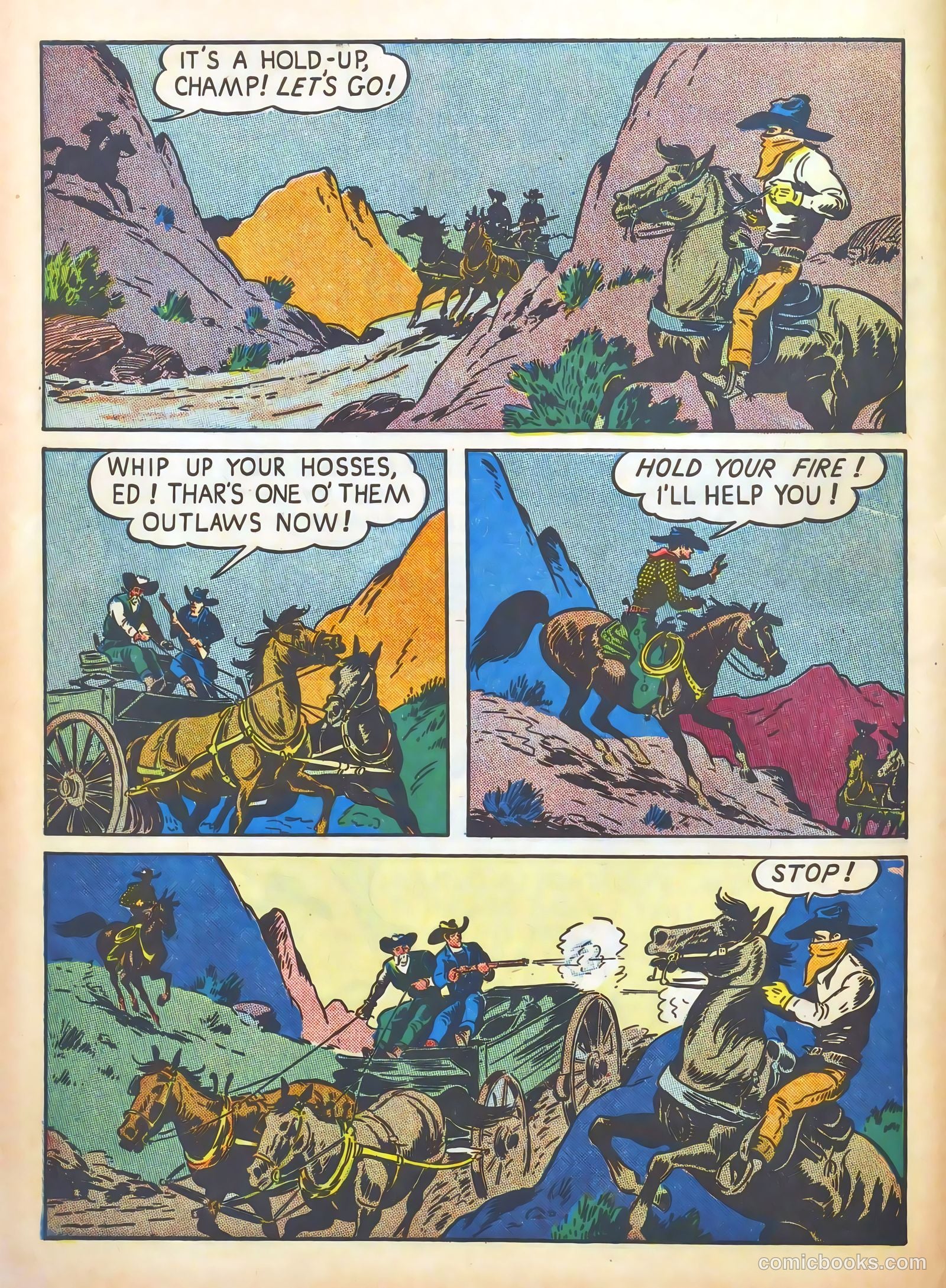Gene Autry Comics #8 — page 16 of 68
