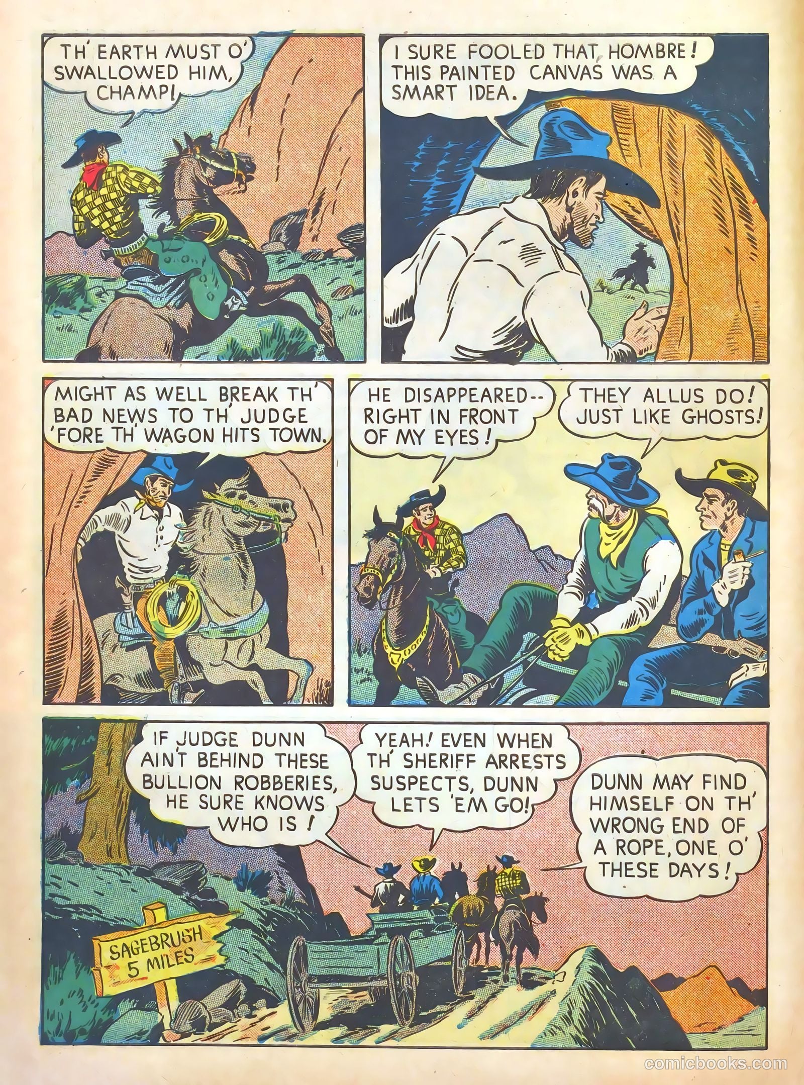 Gene Autry Comics #8 — page 18 of 68