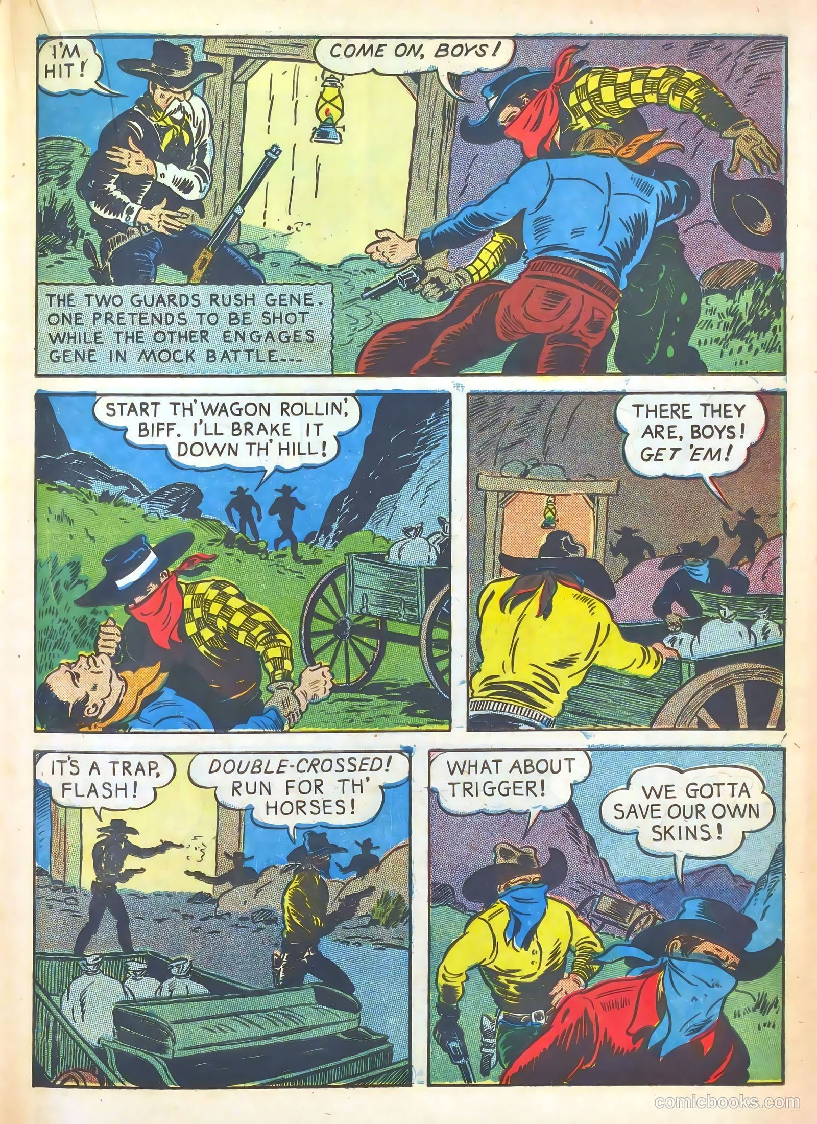 Gene Autry Comics #8 — page 35 of 68