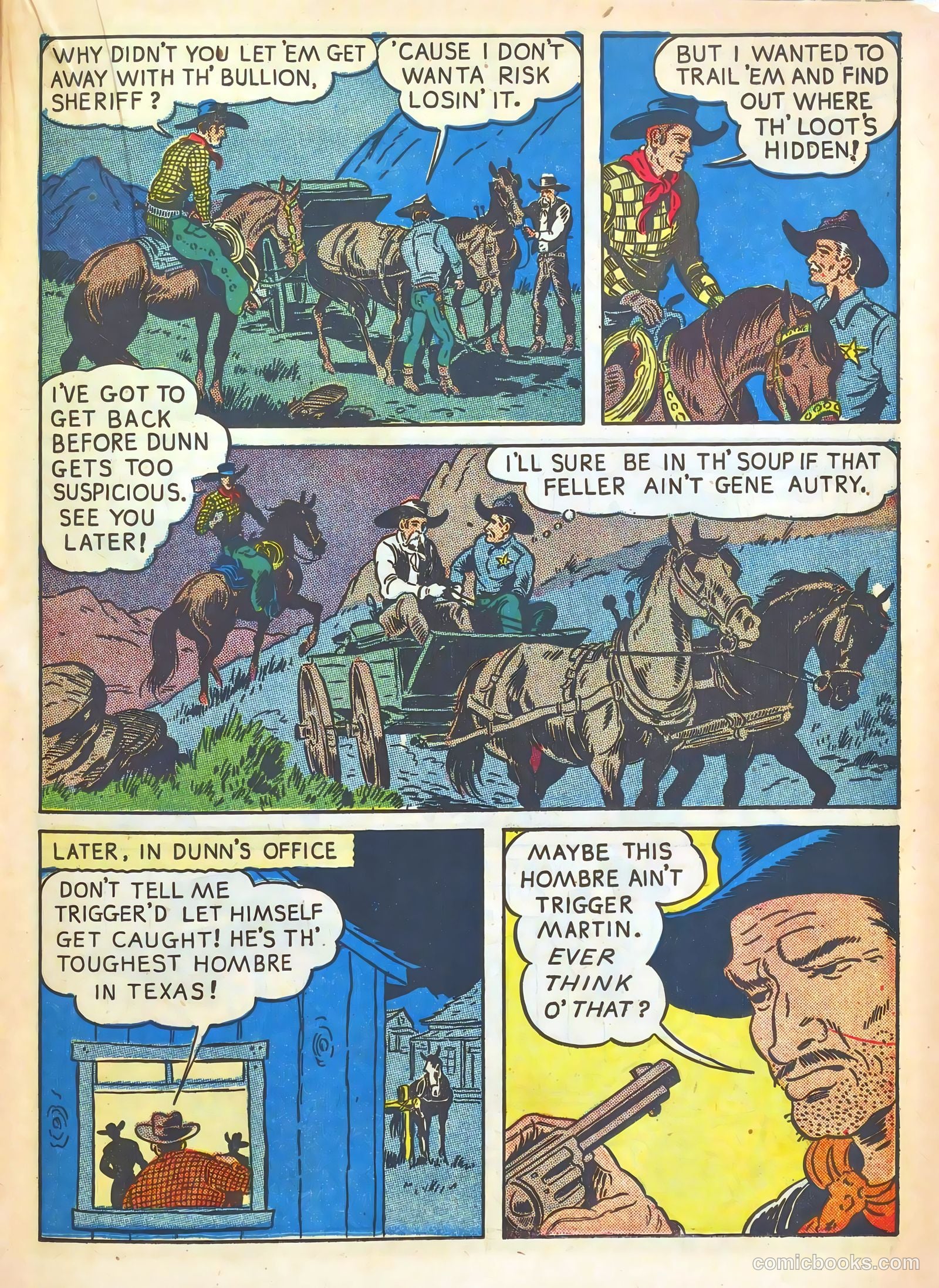 Gene Autry Comics #8 — page 37 of 68
