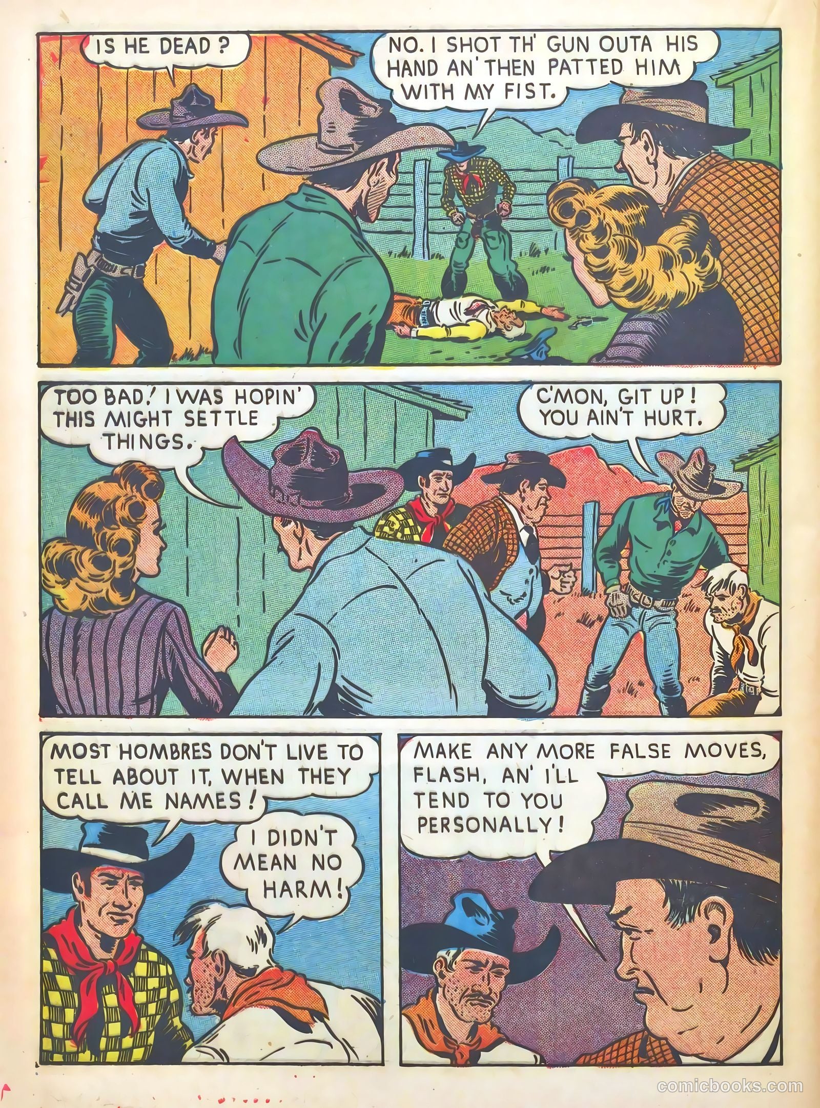 Gene Autry Comics #8 — page 44 of 68