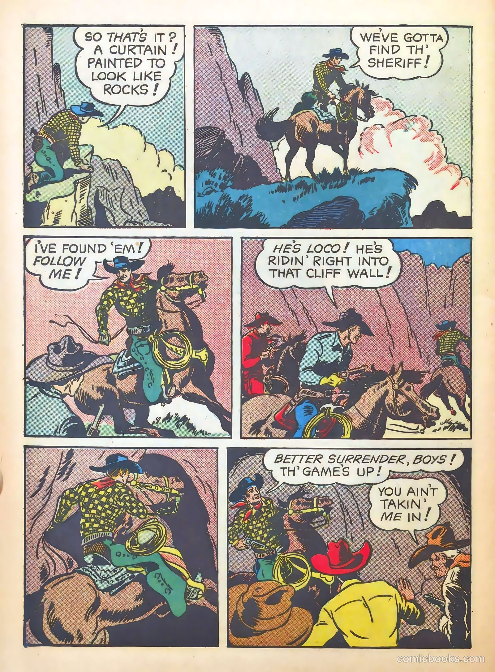 Gene Autry Comics #8 — page 54 of 68