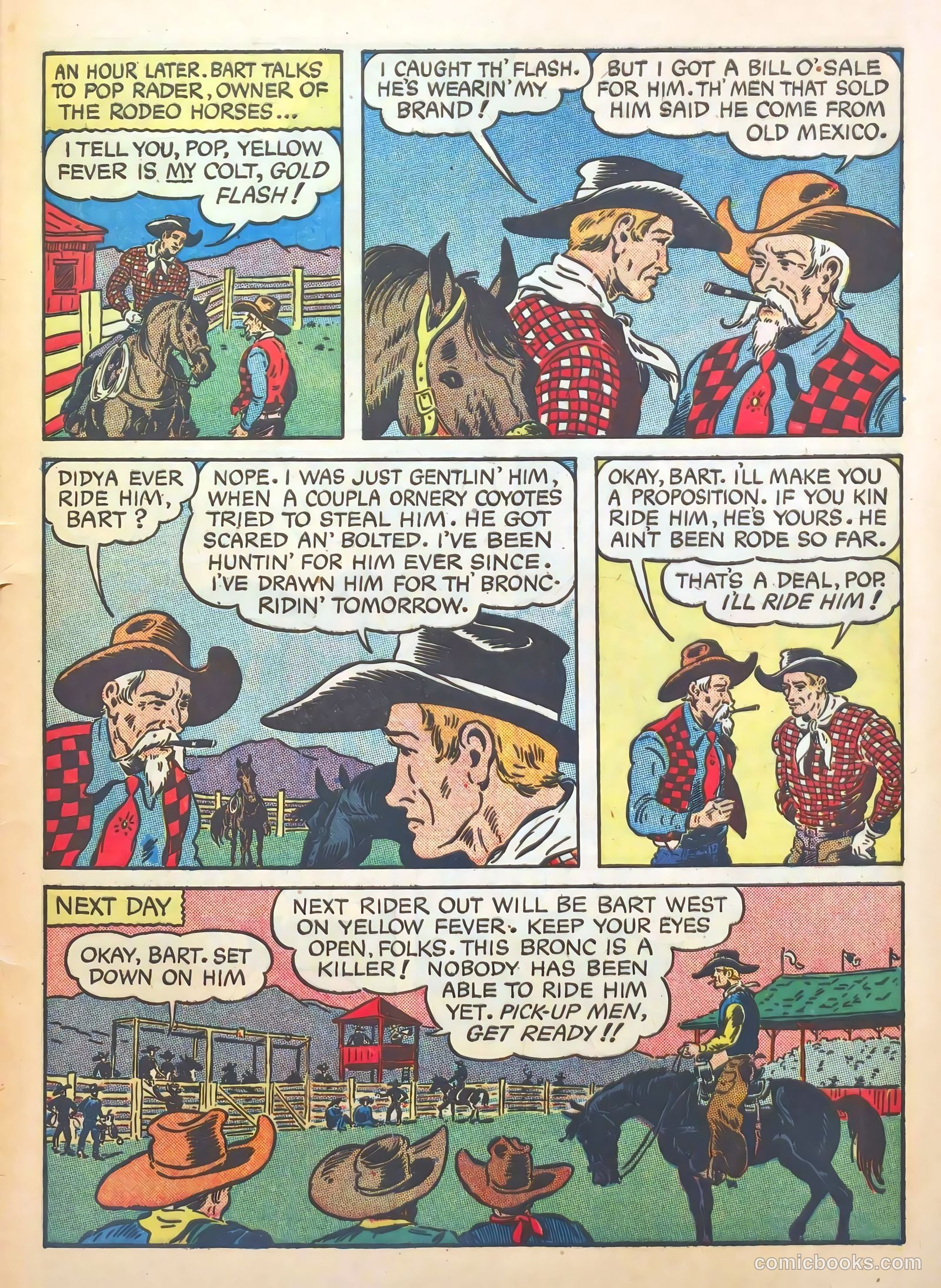 Gene Autry Comics #8 — page 63 of 68