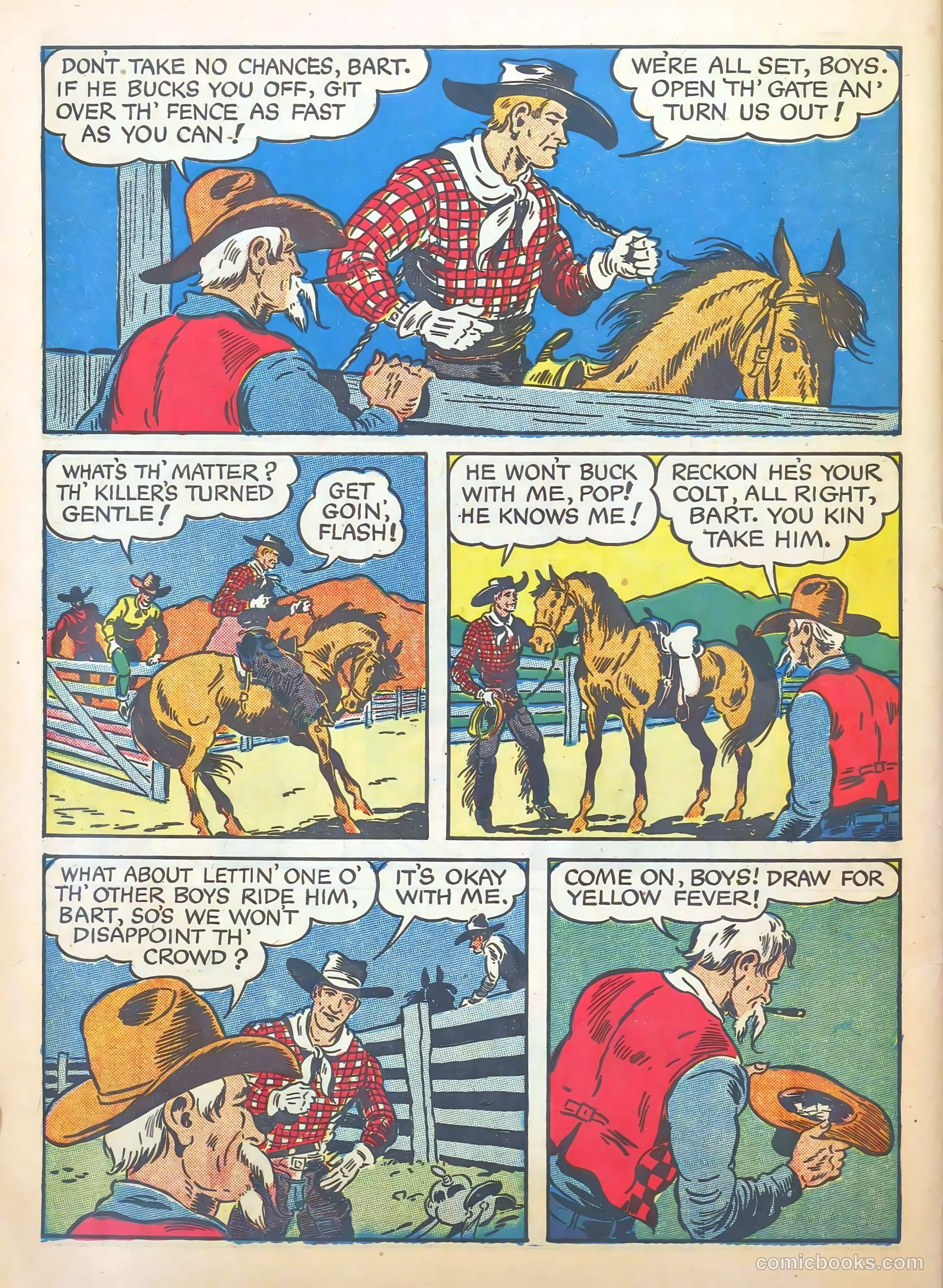 Gene Autry Comics #8 — page 64 of 68