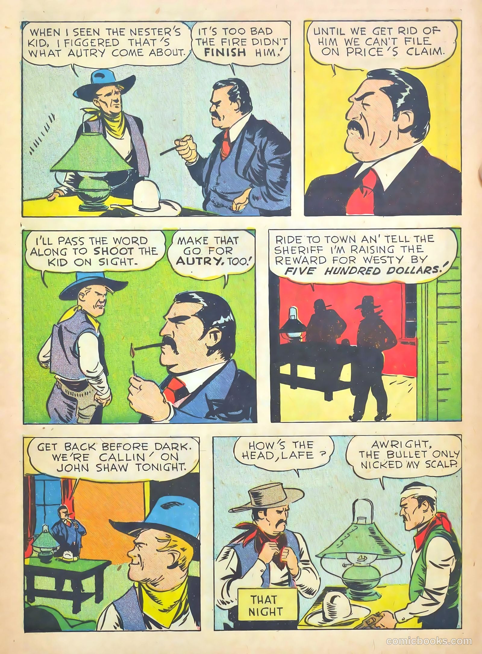 Gene Autry Comics #9 — page 17 of 68
