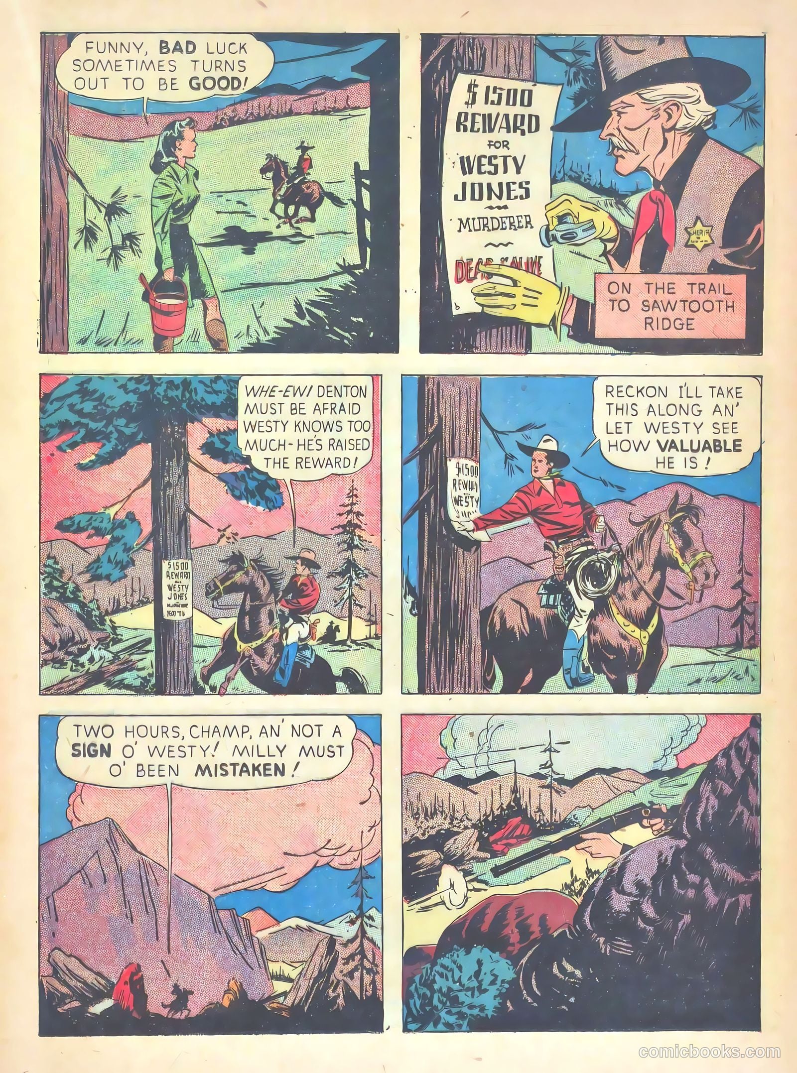 Gene Autry Comics #9 — page 31 of 68