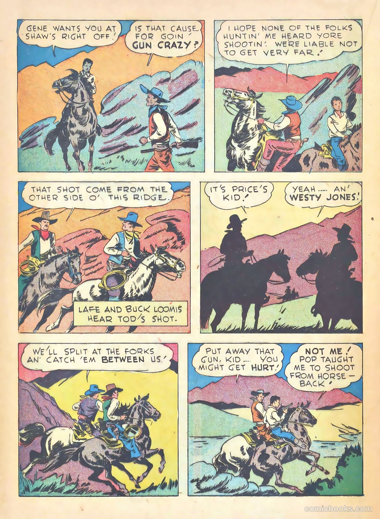 Gene Autry Comics #9 — page 46 of 68