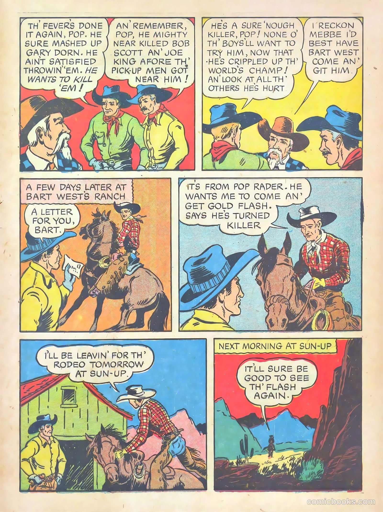 Gene Autry Comics #9 — page 65 of 68