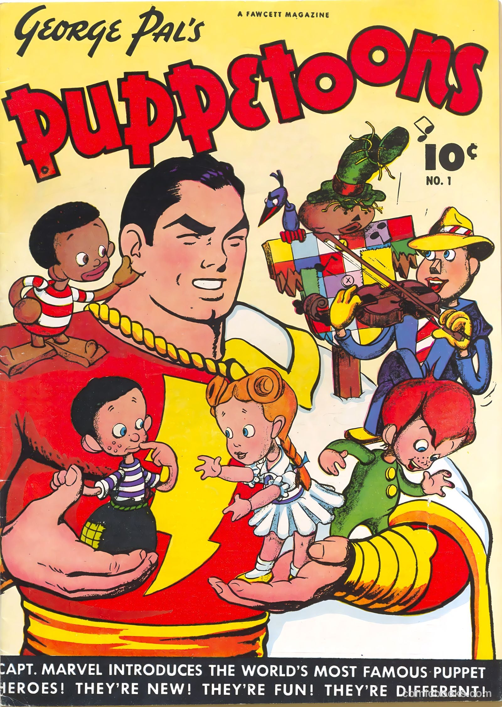 George Pal's Puppetoons #1 — page 1 of 36