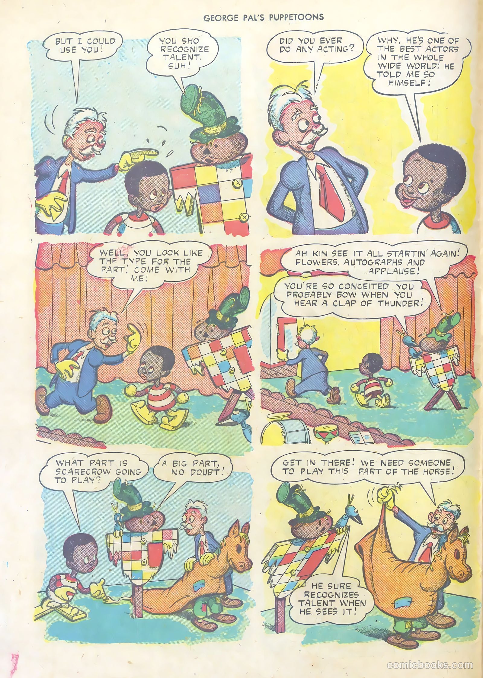 George Pal's Puppetoons #1 — page 6 of 36