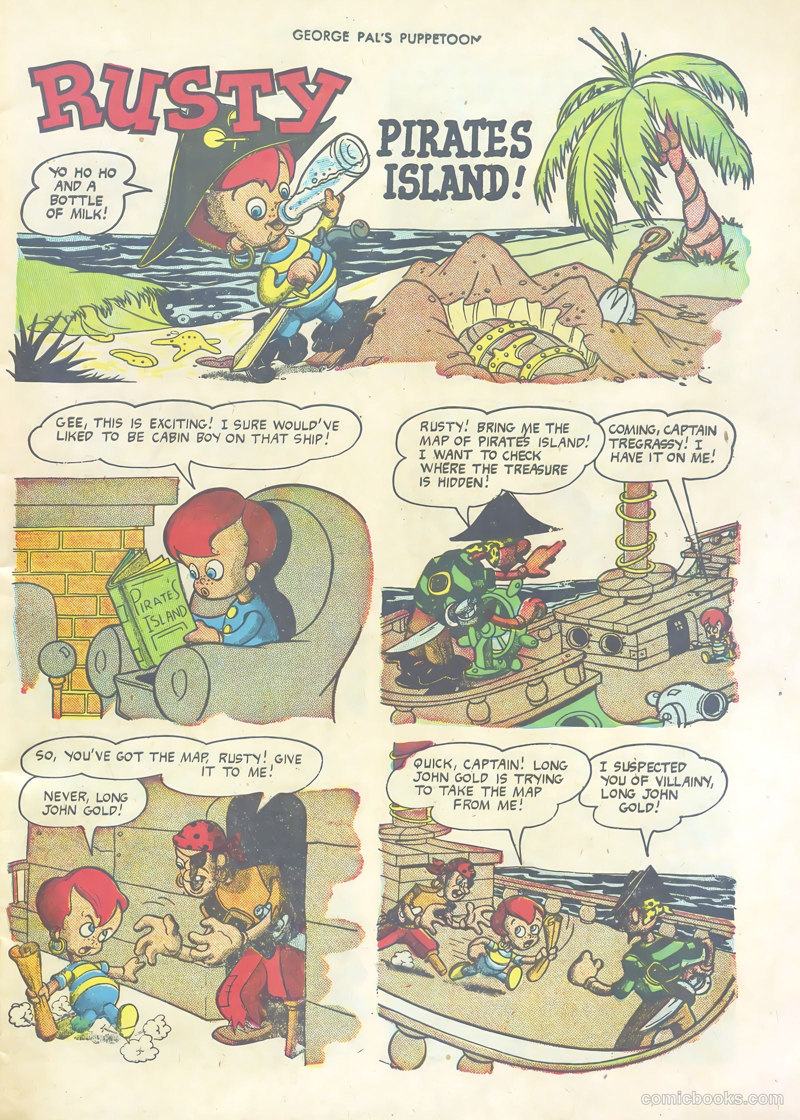 George Pal's Puppetoons #1 — page 7 of 36