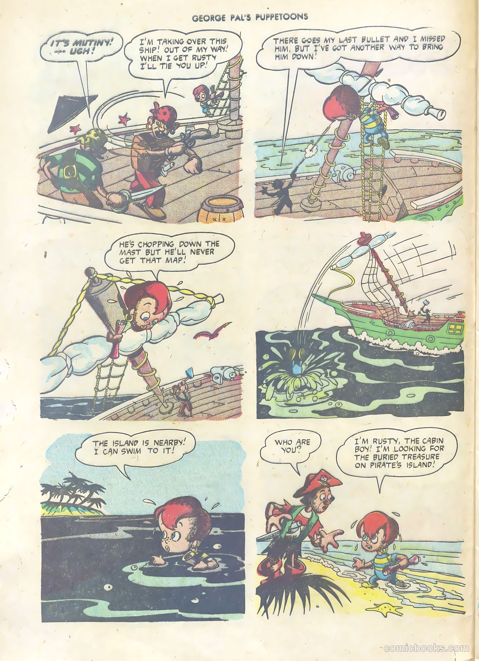 George Pal's Puppetoons #1 — page 8 of 36