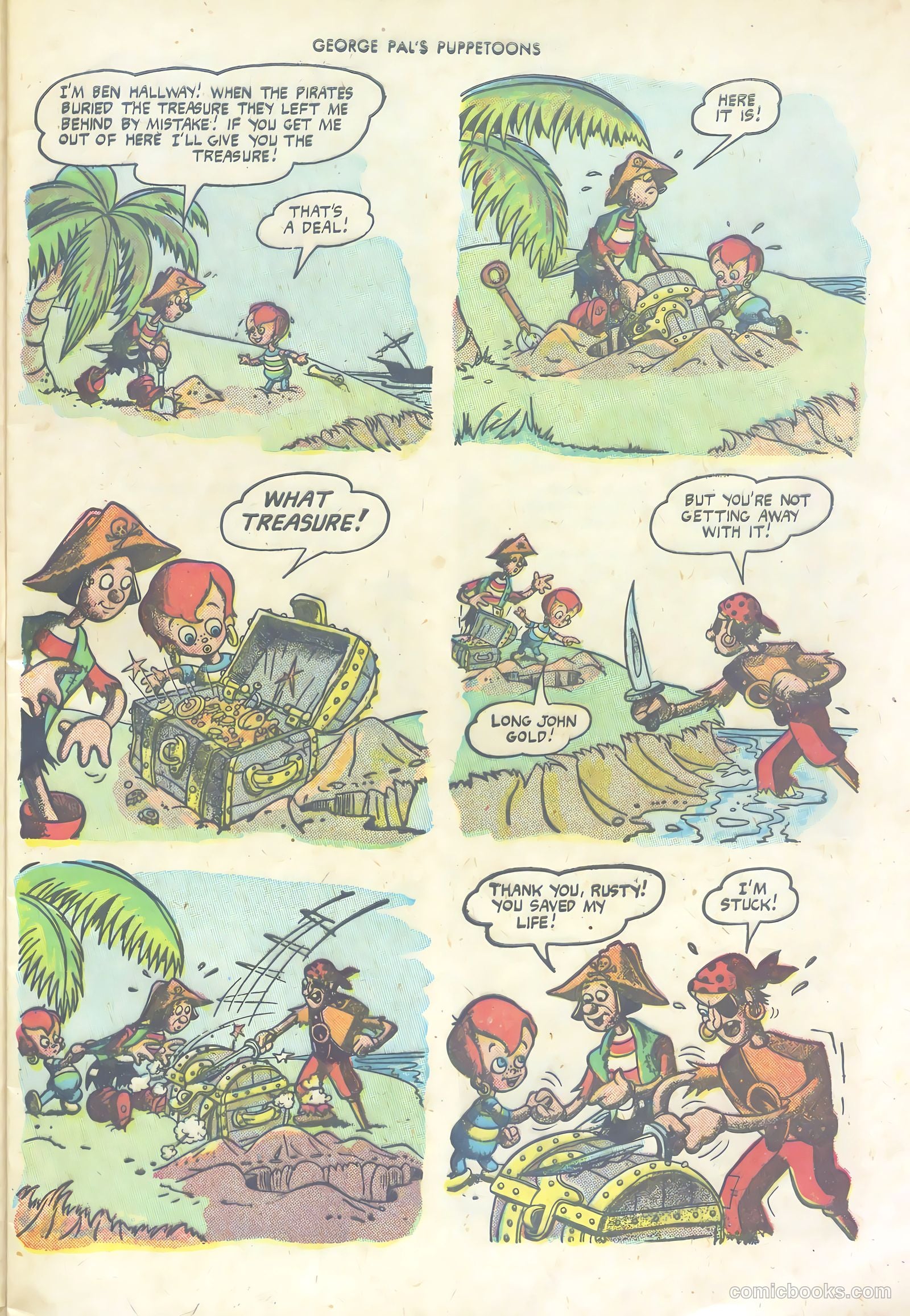 George Pal's Puppetoons #1 — page 9 of 36