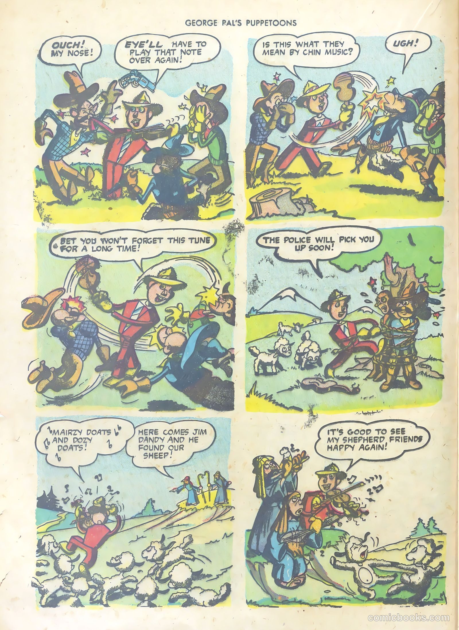George Pal's Puppetoons #1 — page 16 of 36