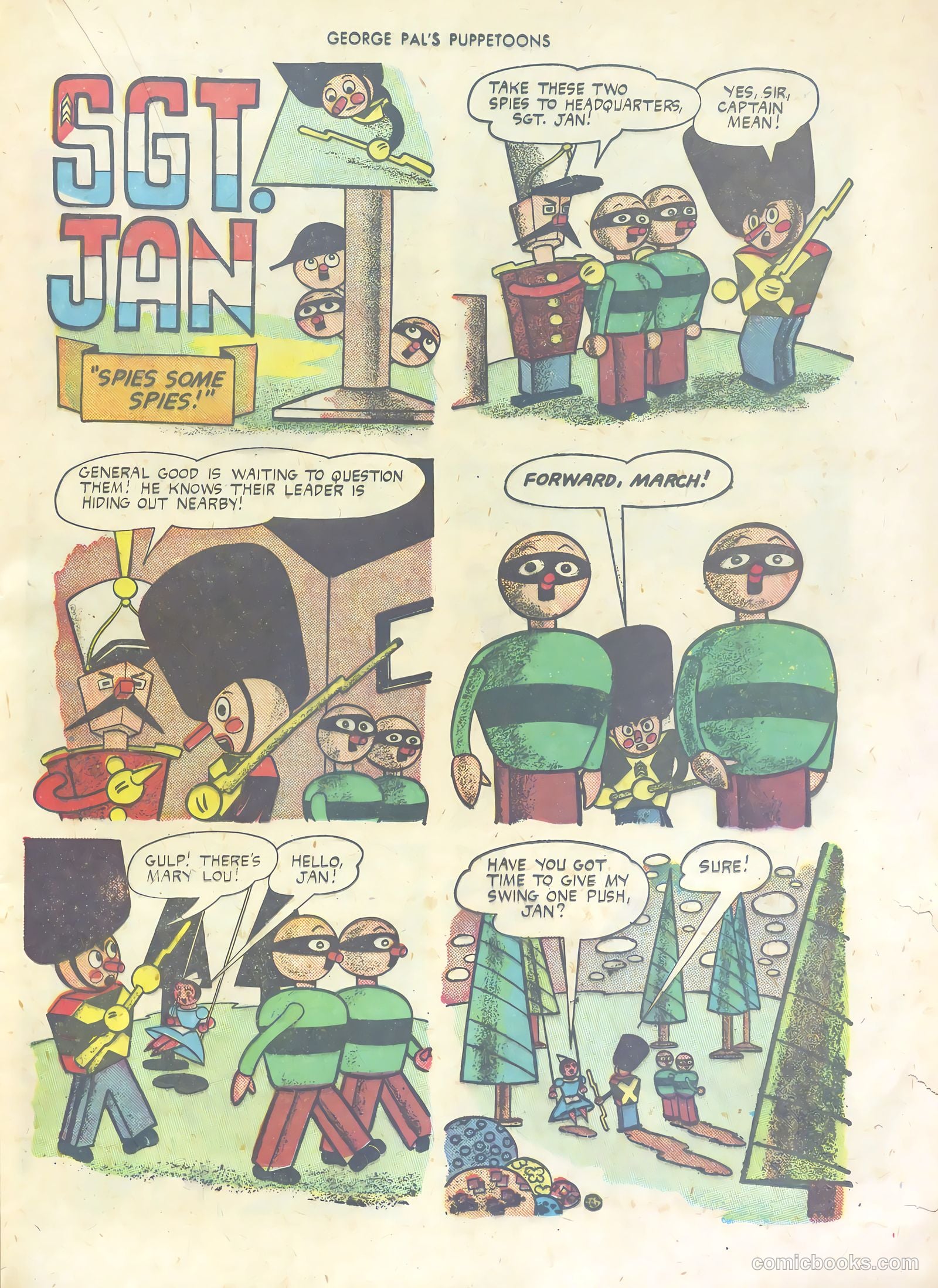 George Pal's Puppetoons #1 — page 17 of 36