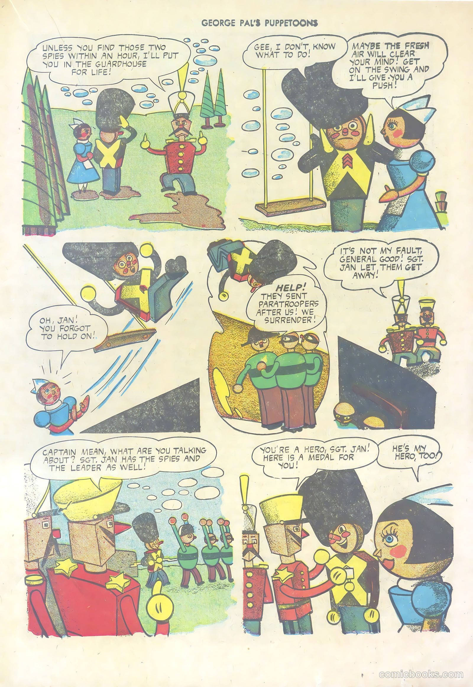 George Pal's Puppetoons #1 — page 19 of 36