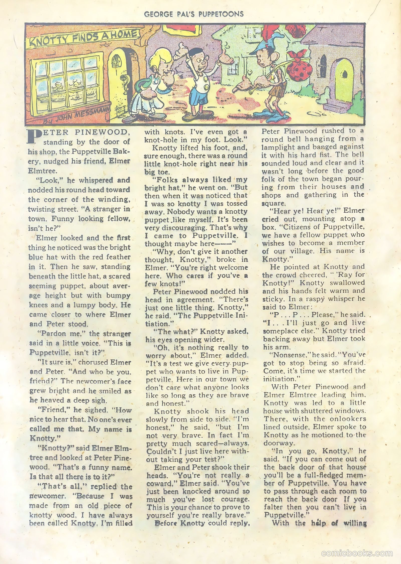George Pal's Puppetoons #1 — page 20 of 36