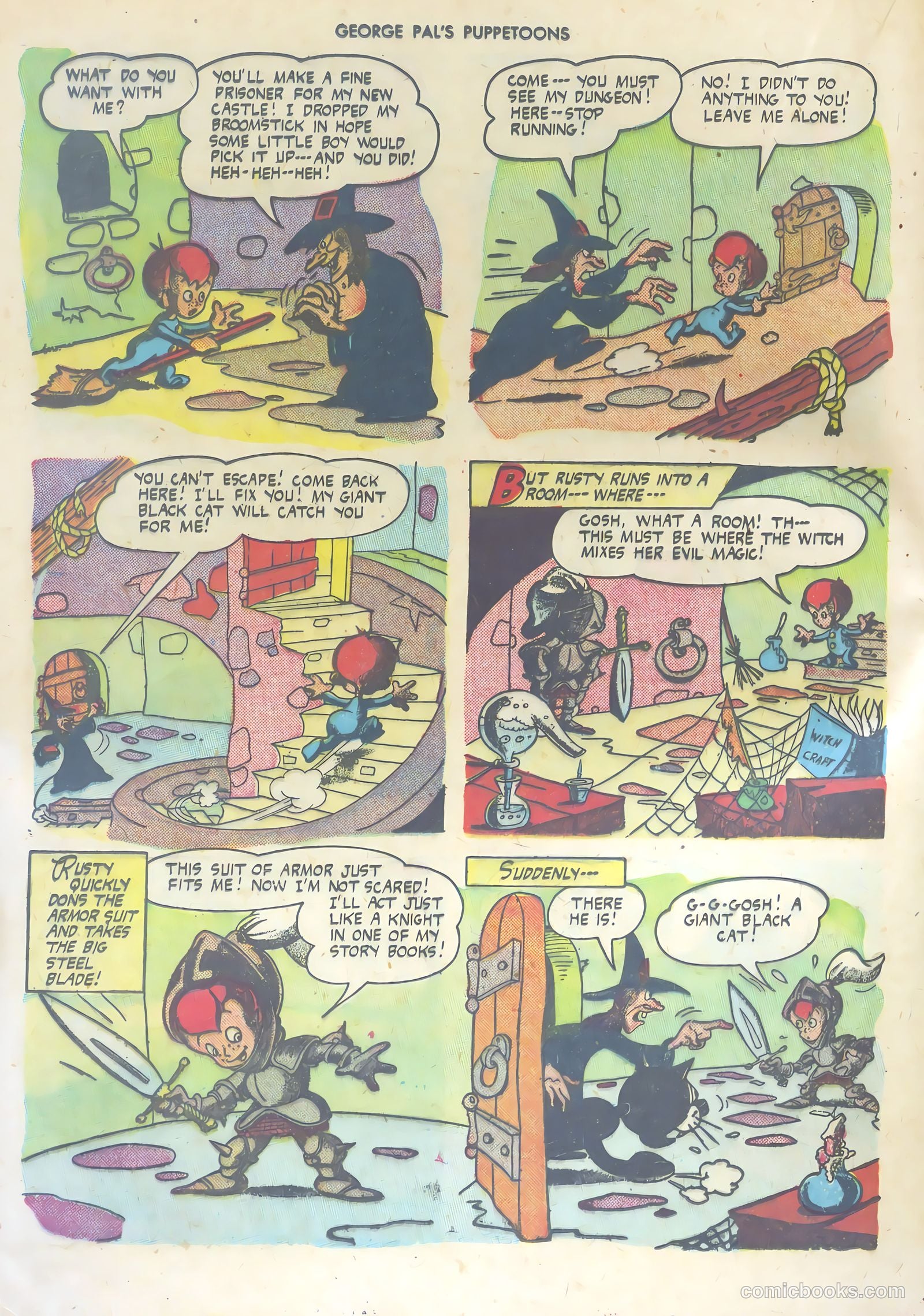 George Pal's Puppetoons #1 — page 24 of 36
