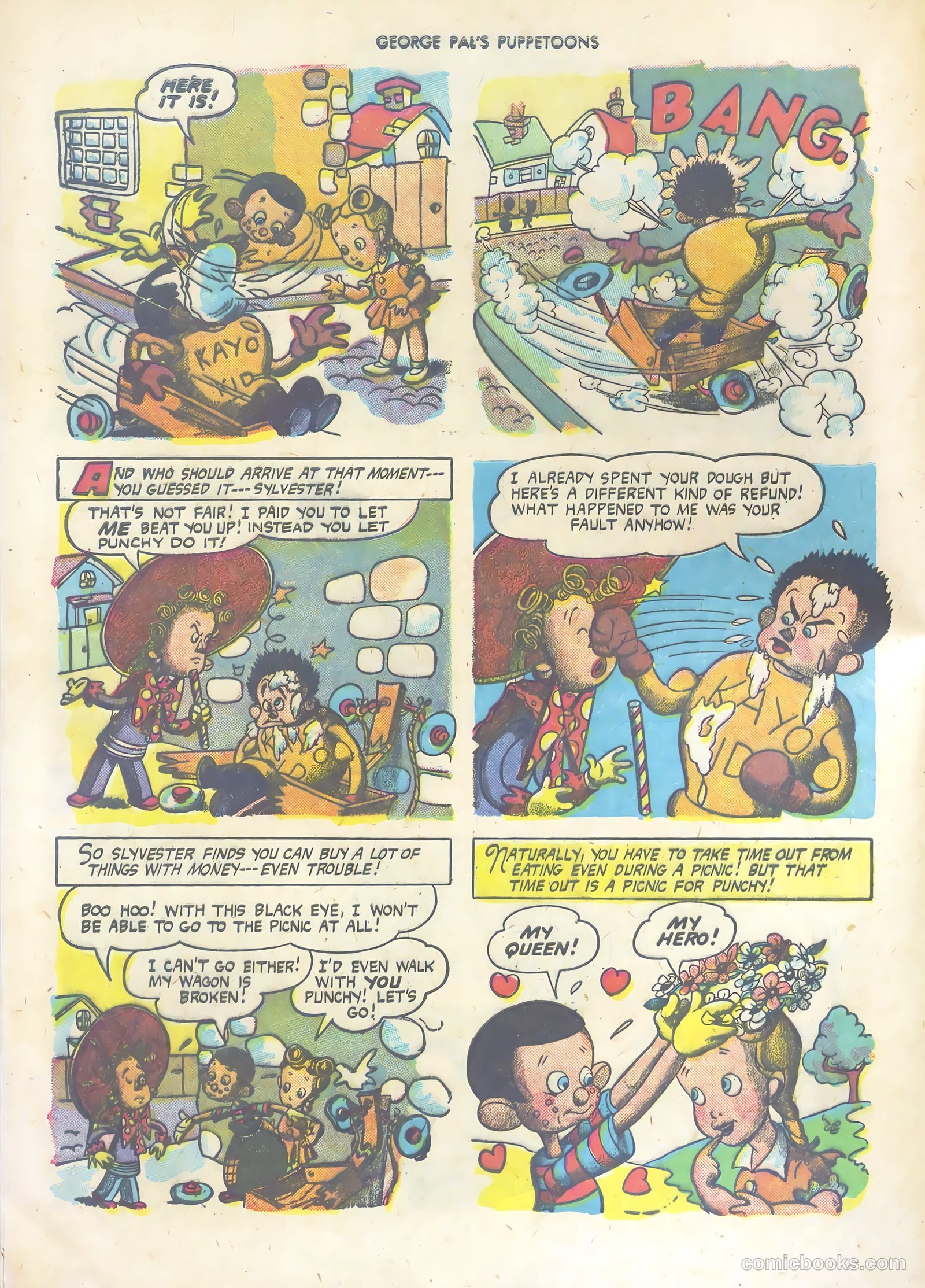 George Pal's Puppetoons #1 — page 28 of 36