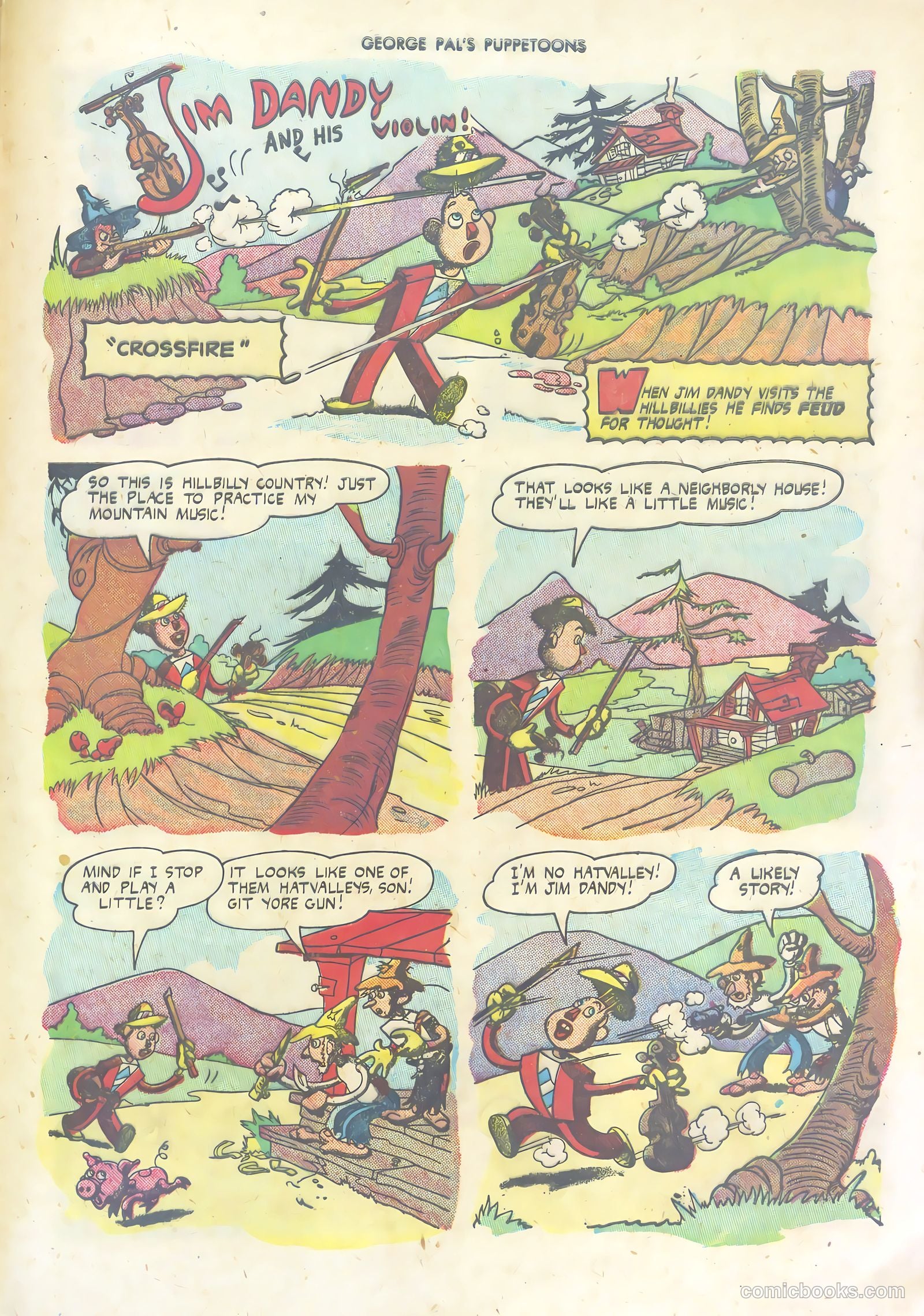 George Pal's Puppetoons #1 — page 29 of 36