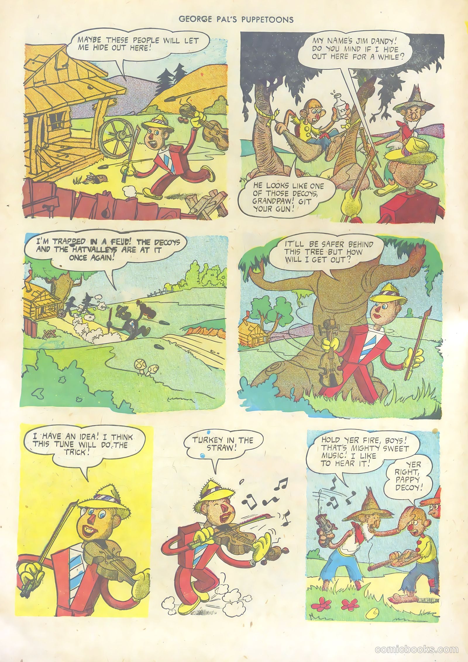 George Pal's Puppetoons #1 — page 30 of 36
