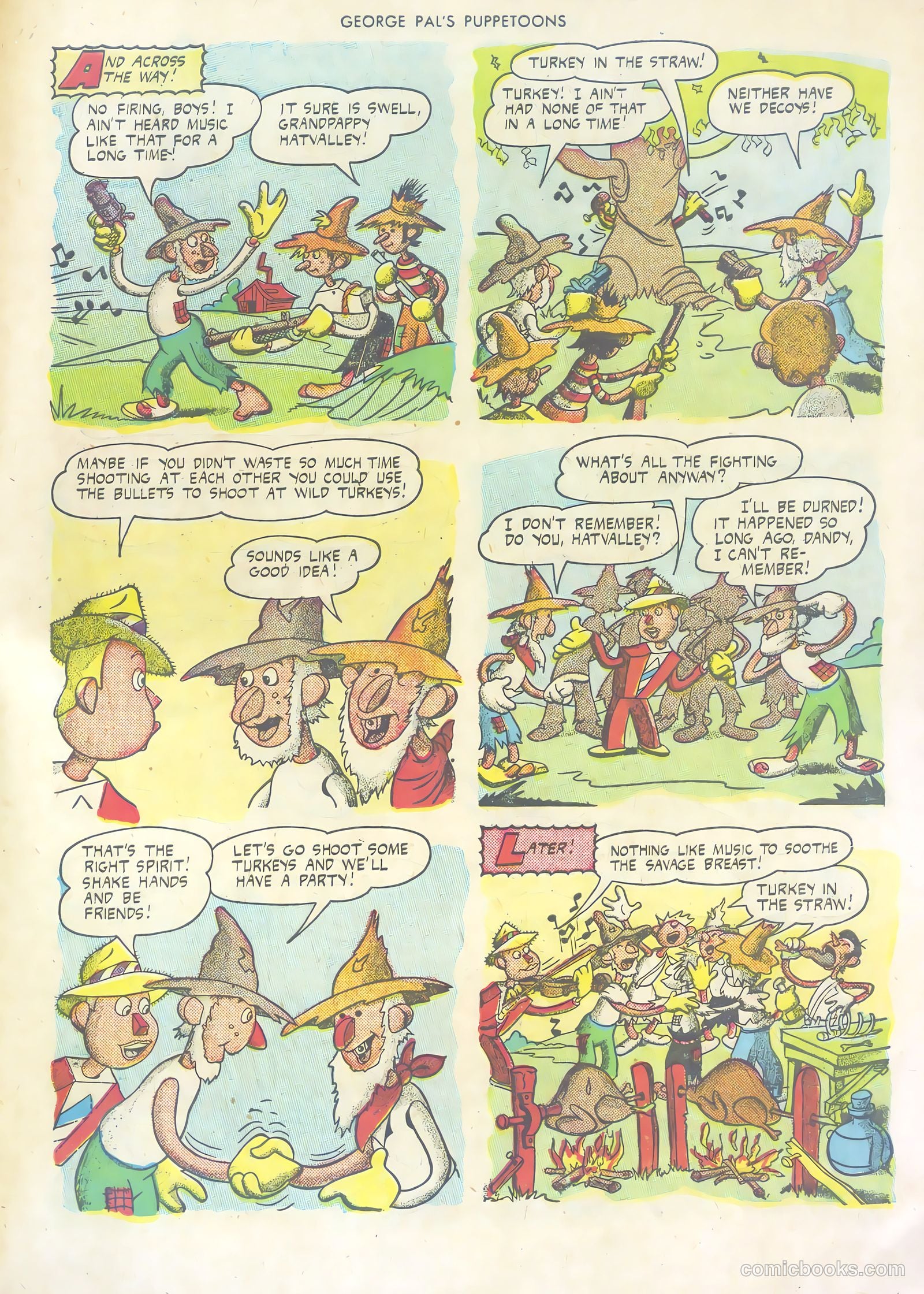 George Pal's Puppetoons #1 — page 31 of 36