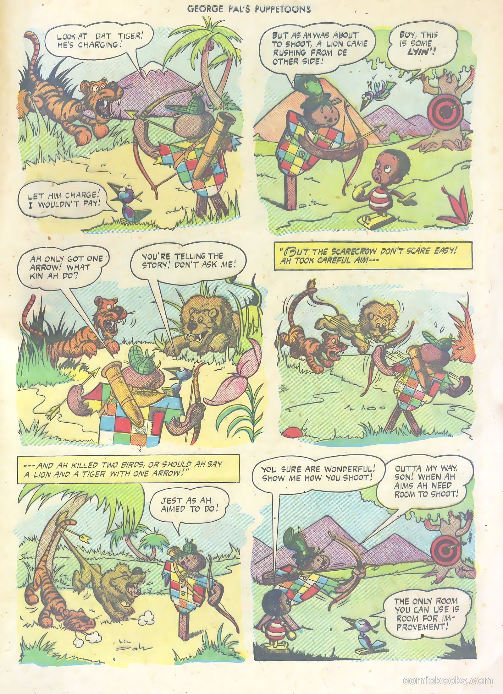 George Pal's Puppetoons #1 — page 33 of 36