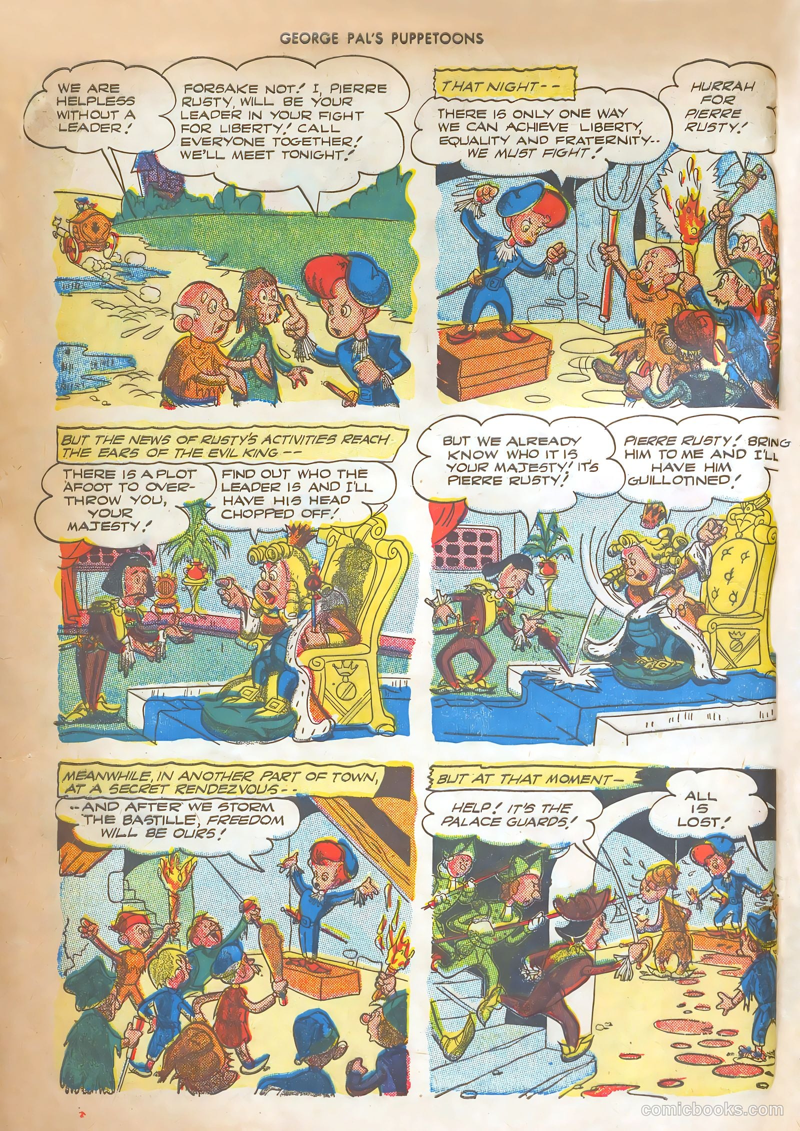 George Pal's Puppetoons #10 — page 6 of 52