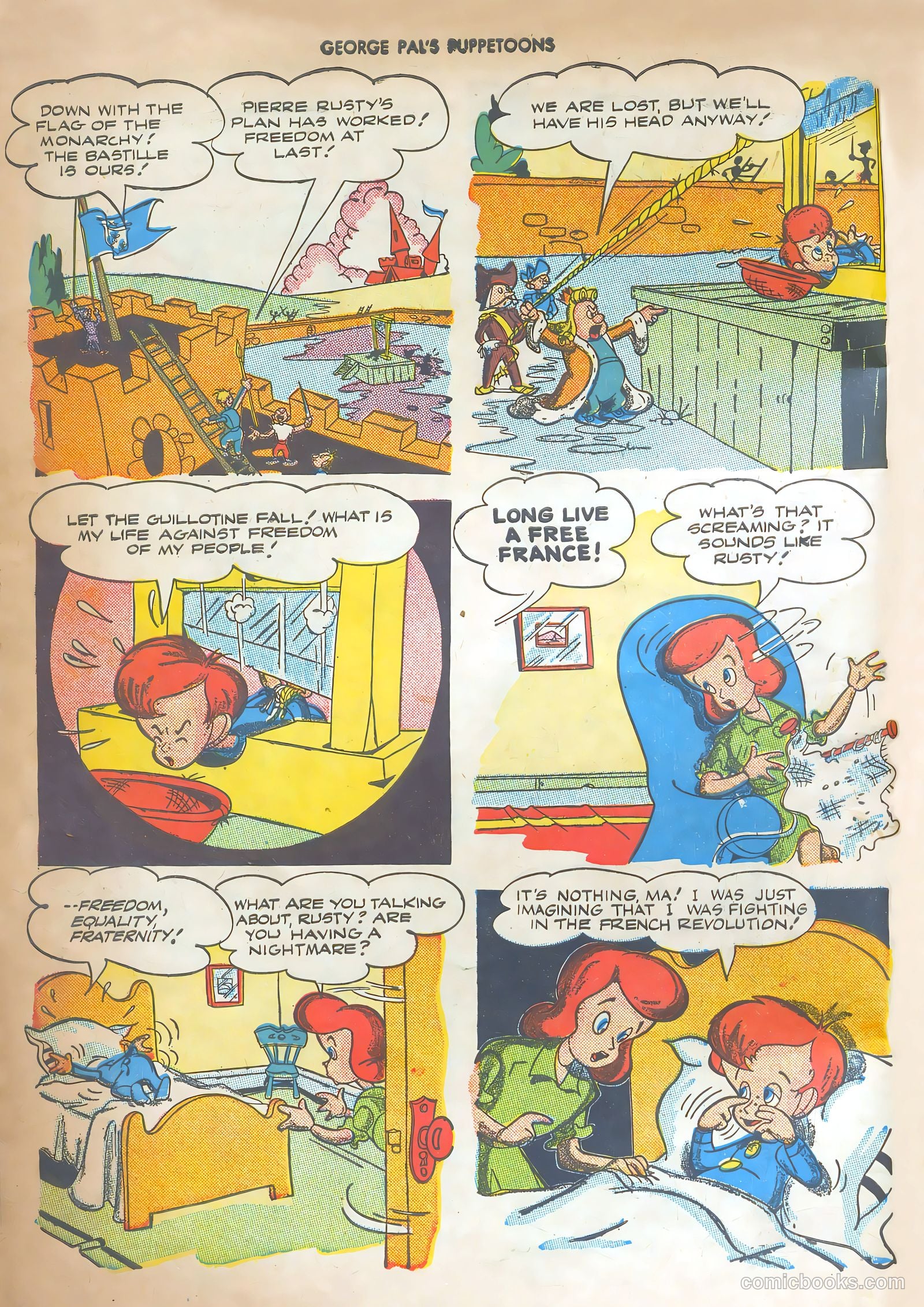 George Pal's Puppetoons #10 — page 8 of 52