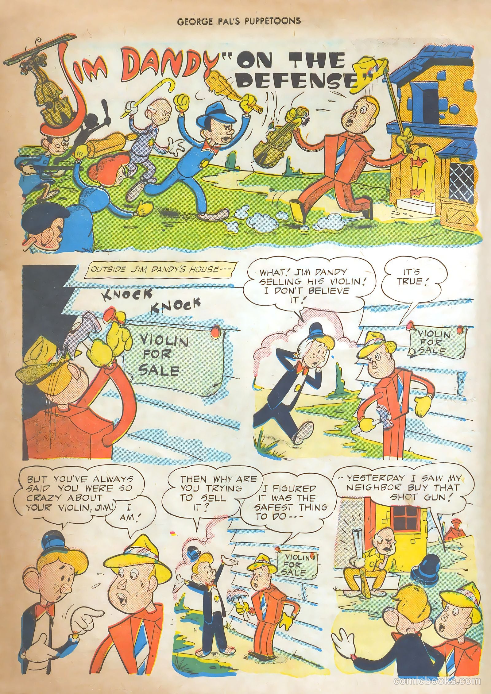 George Pal's Puppetoons #10 — page 10 of 52