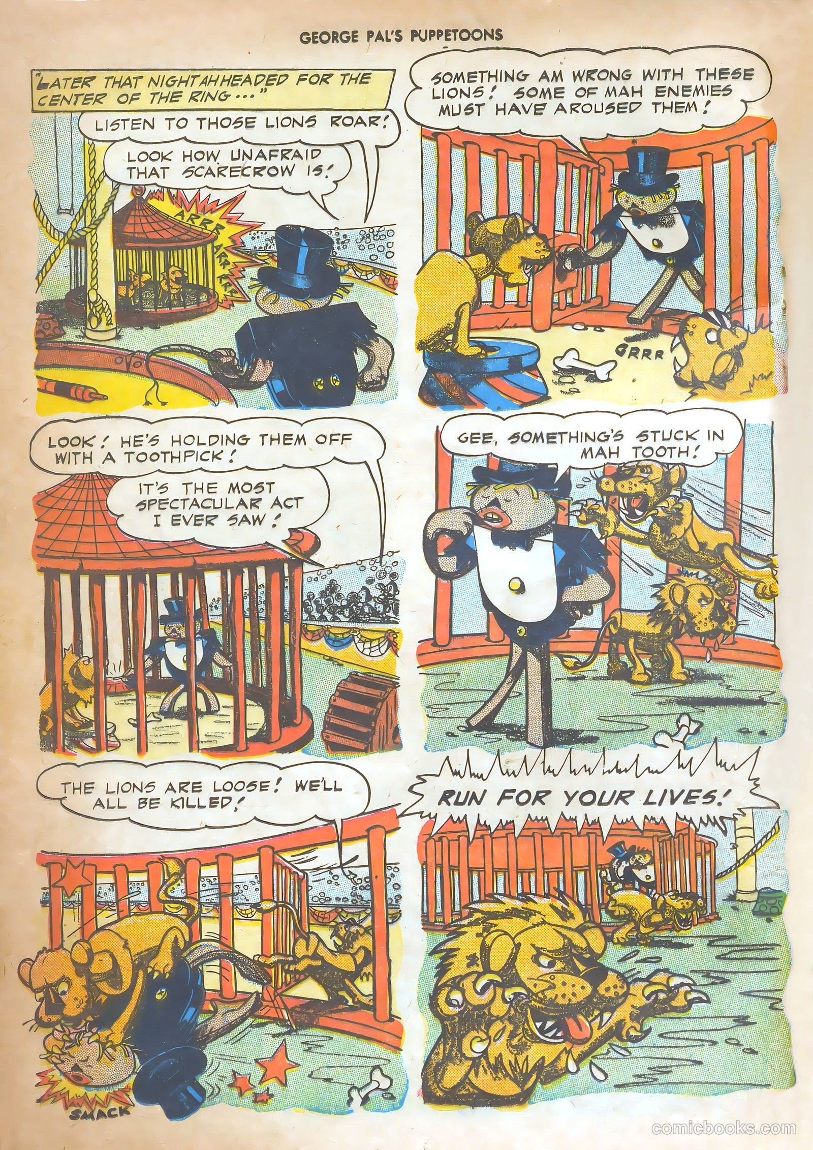 George Pal's Puppetoons #10 — page 16 of 52