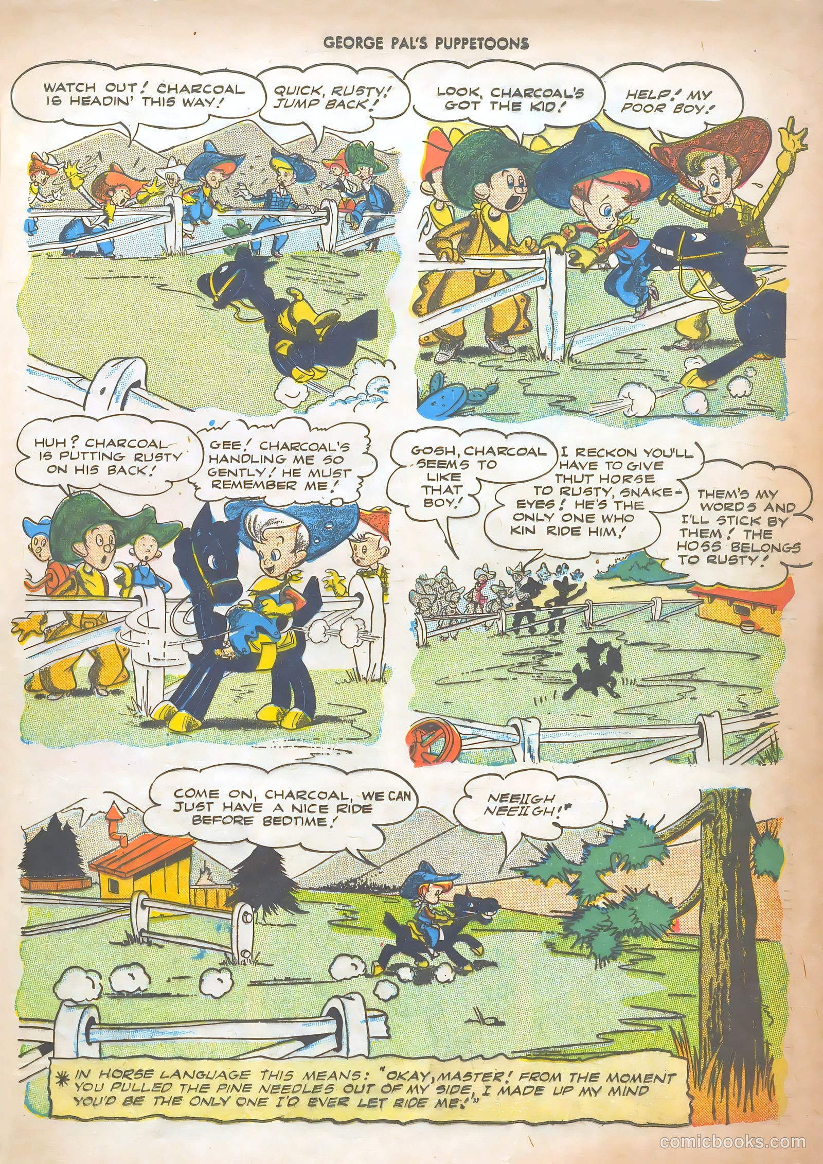 George Pal's Puppetoons #10 — page 37 of 52