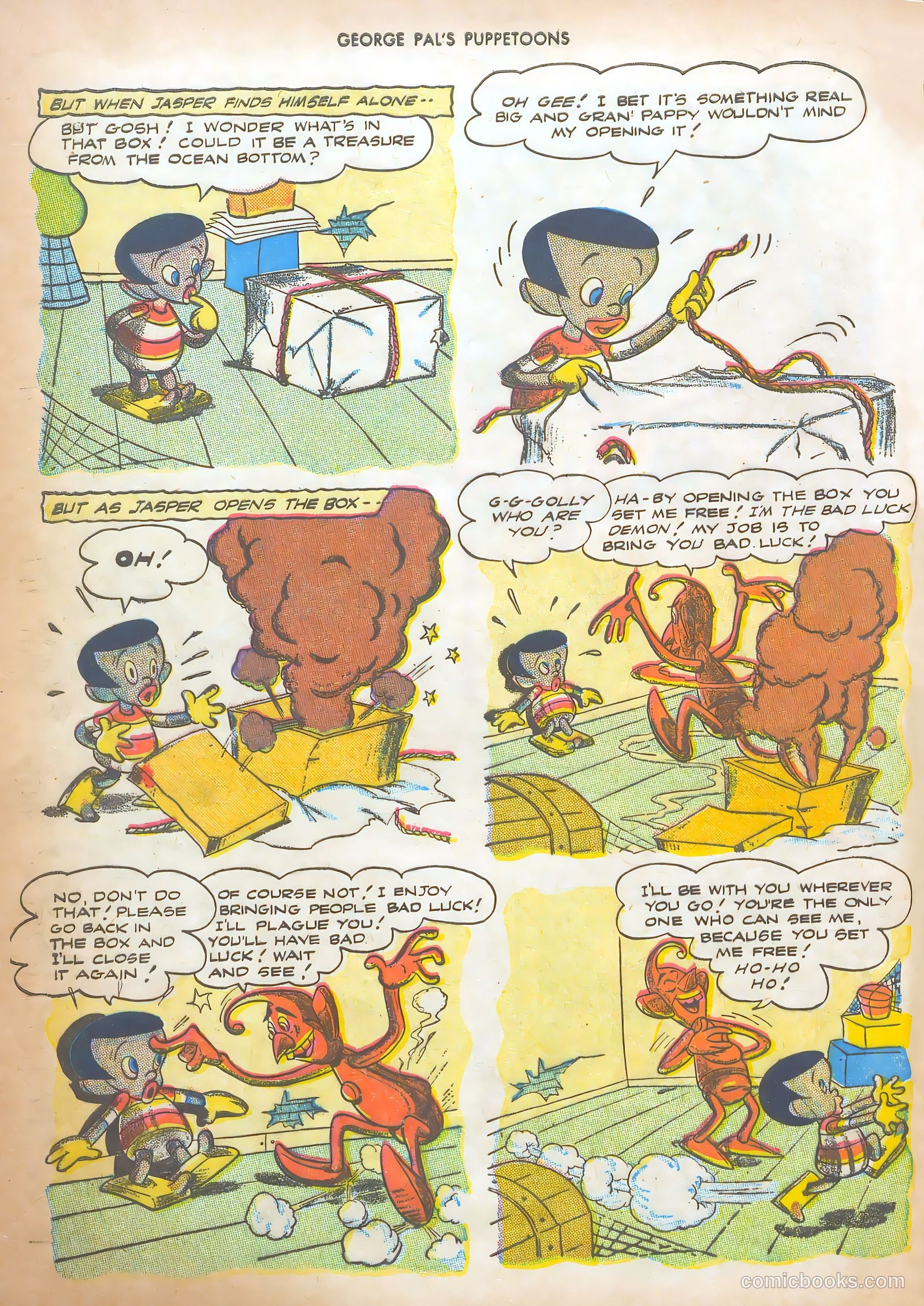 George Pal's Puppetoons #10 — page 40 of 52