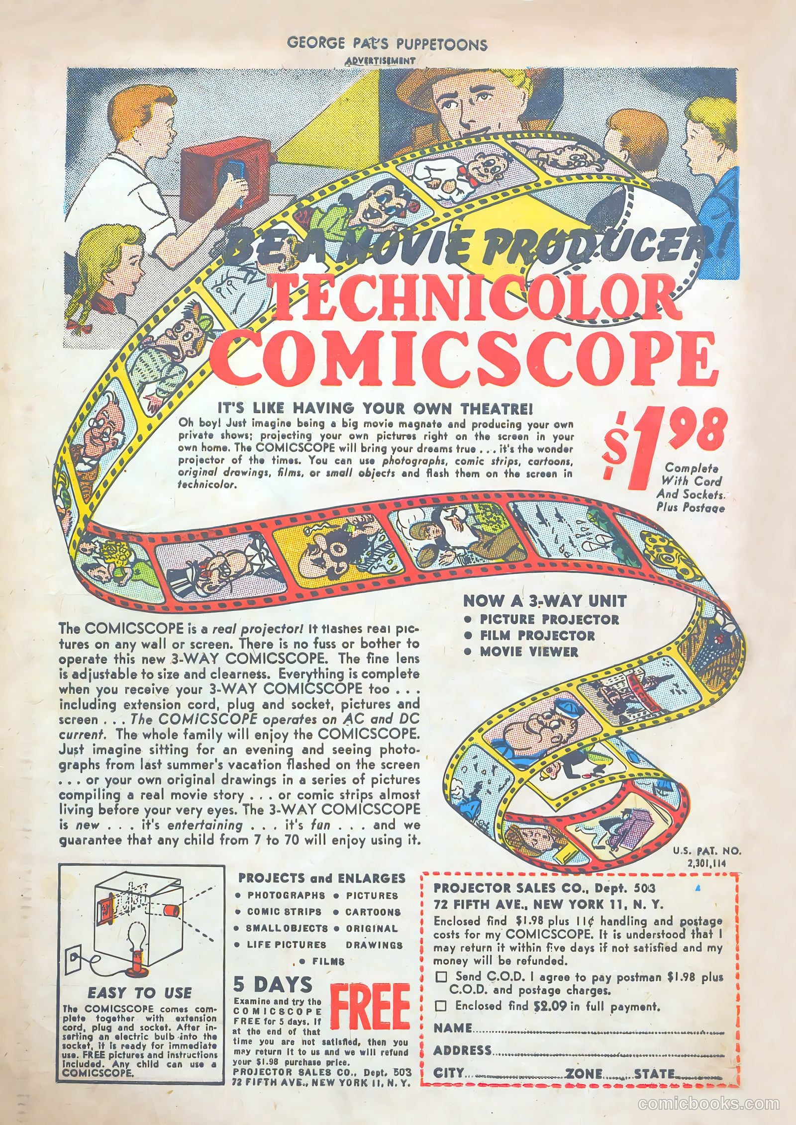 George Pal's Puppetoons #10 — page 50 of 52