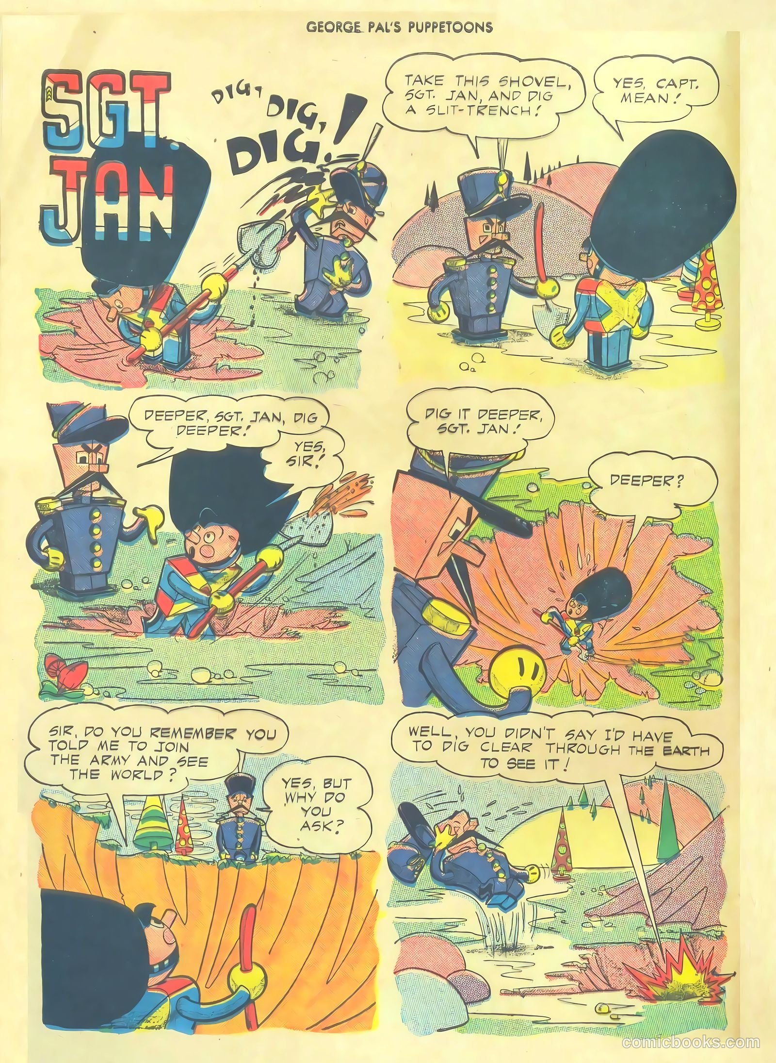 George Pal's Puppetoons #11 — page 10 of 52