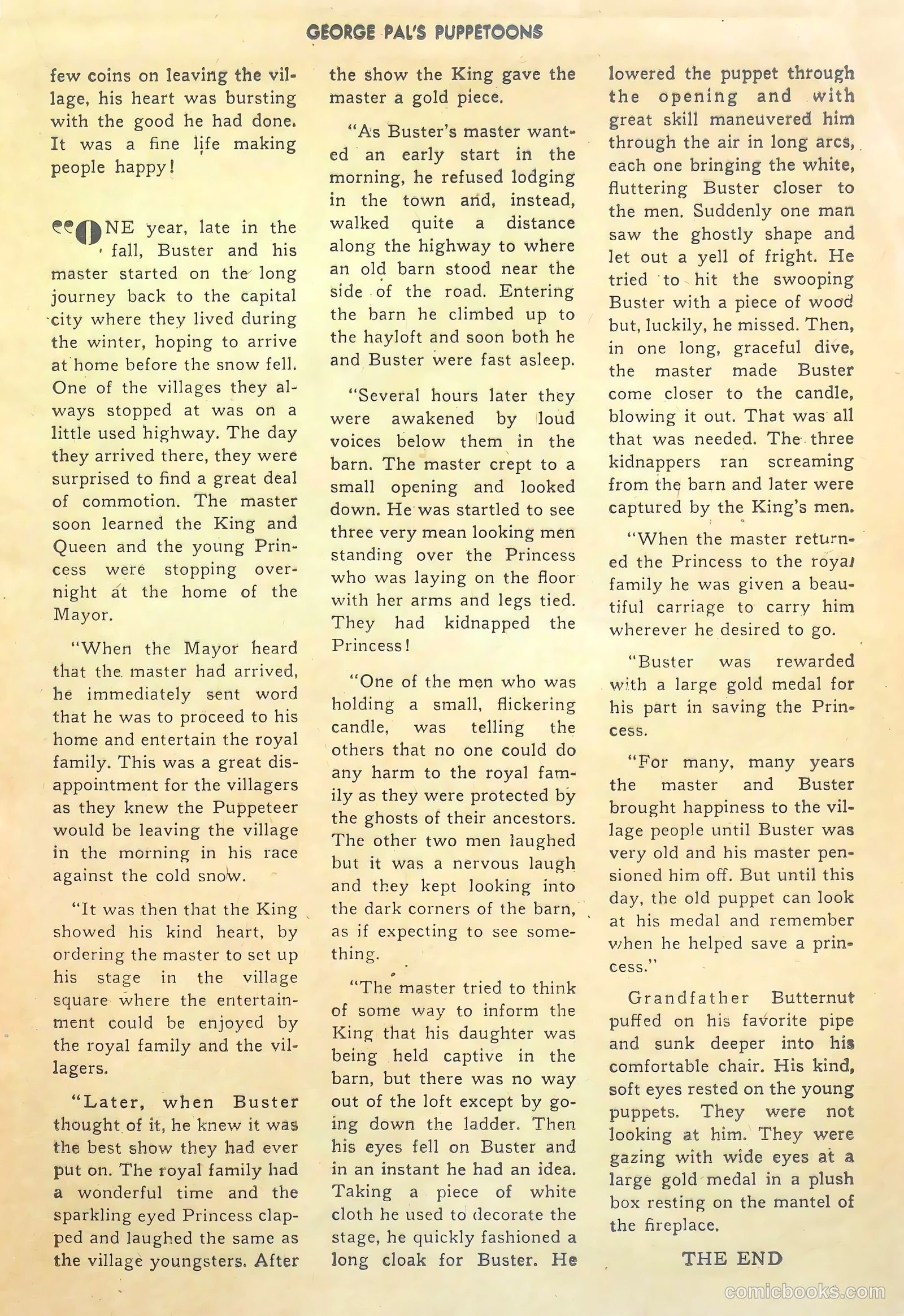 George Pal's Puppetoons #11 — page 19 of 52
