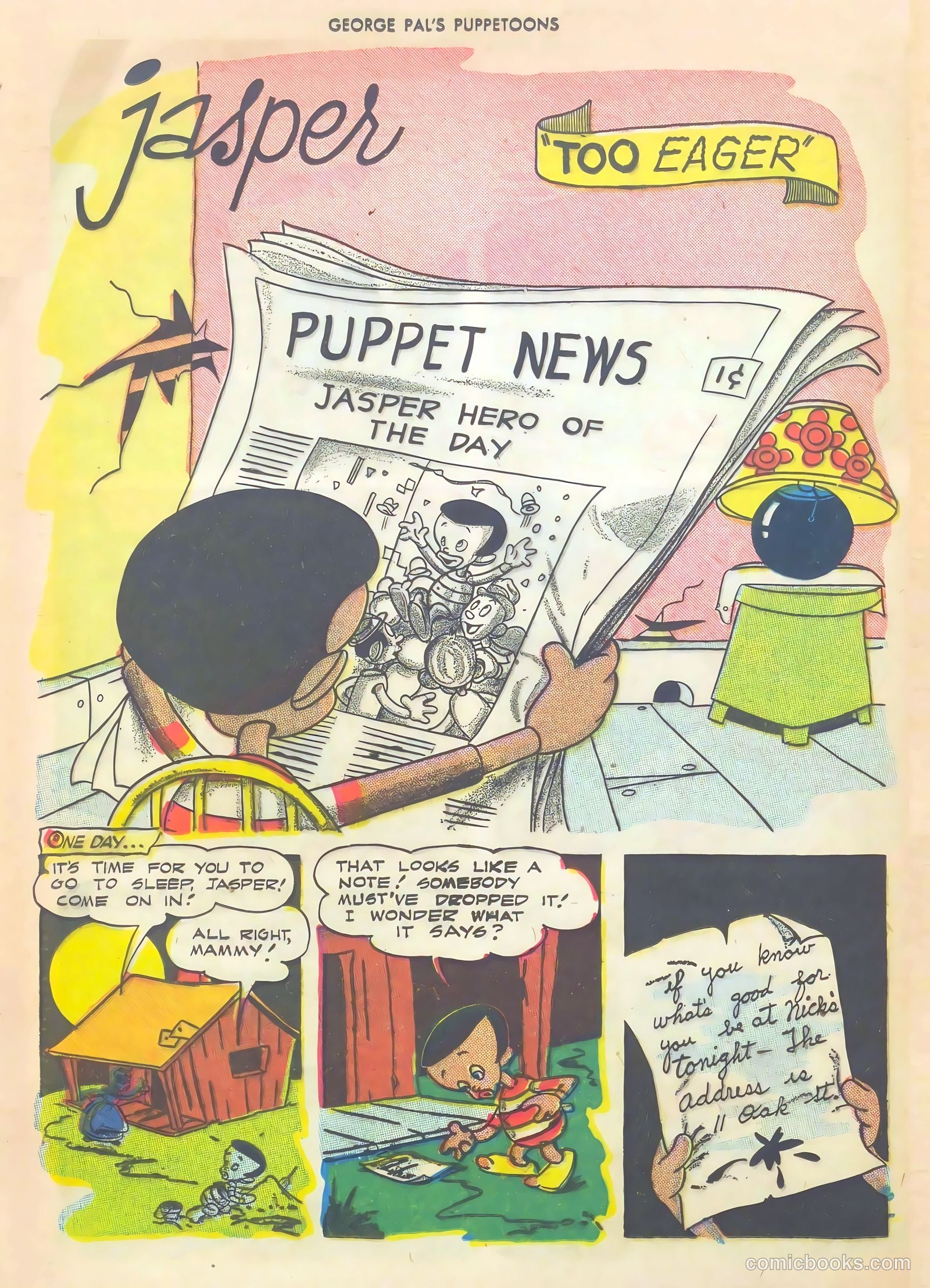 George Pal's Puppetoons #11 — page 36 of 52